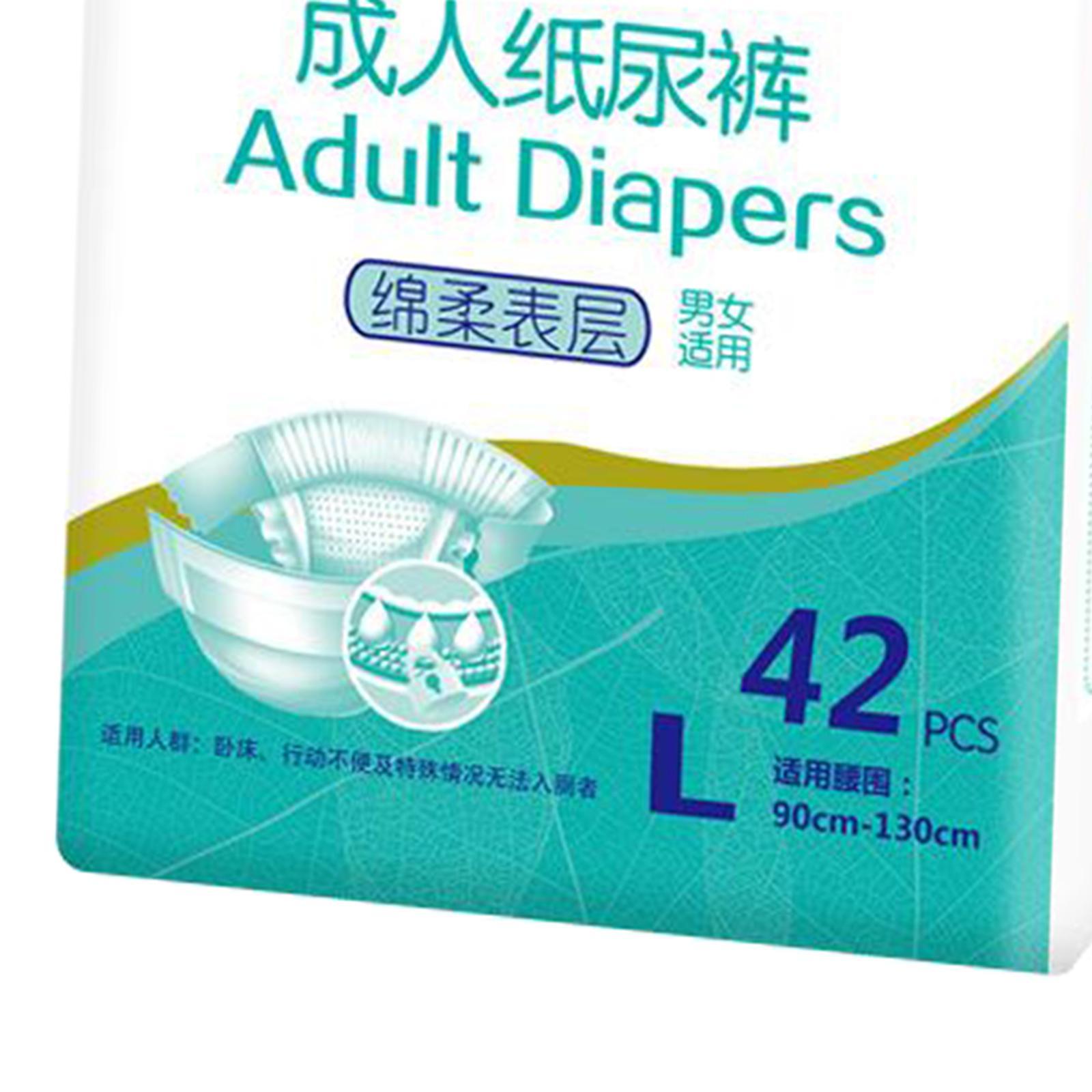 Disposable Adult Diaper Nappy Leak Protection Underwear for Patients Elders L
