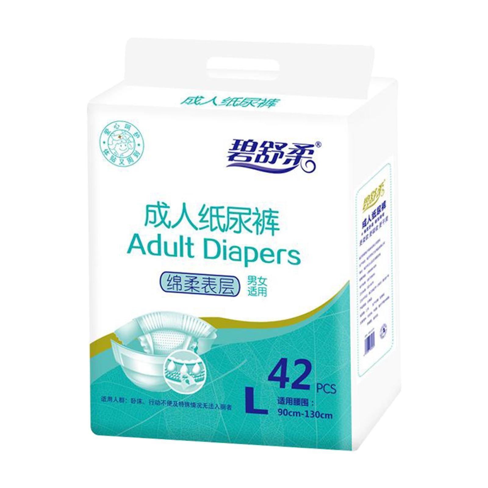 Disposable Adult Diaper Nappy Leak Protection Underwear for Patients Elders L