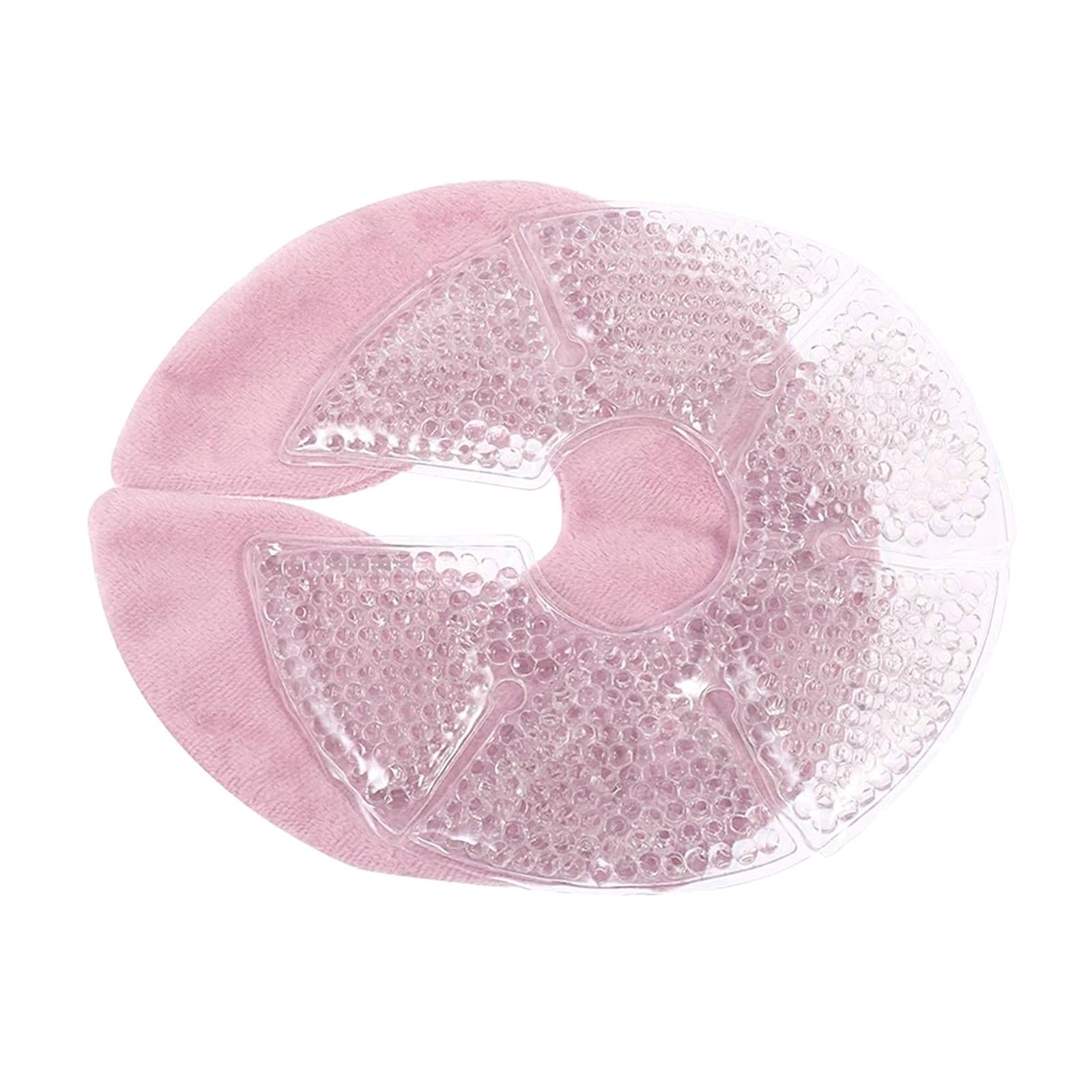 Breast Therapy Pack Bead Ice Pack Pads Hot or Cold Use Massager Red