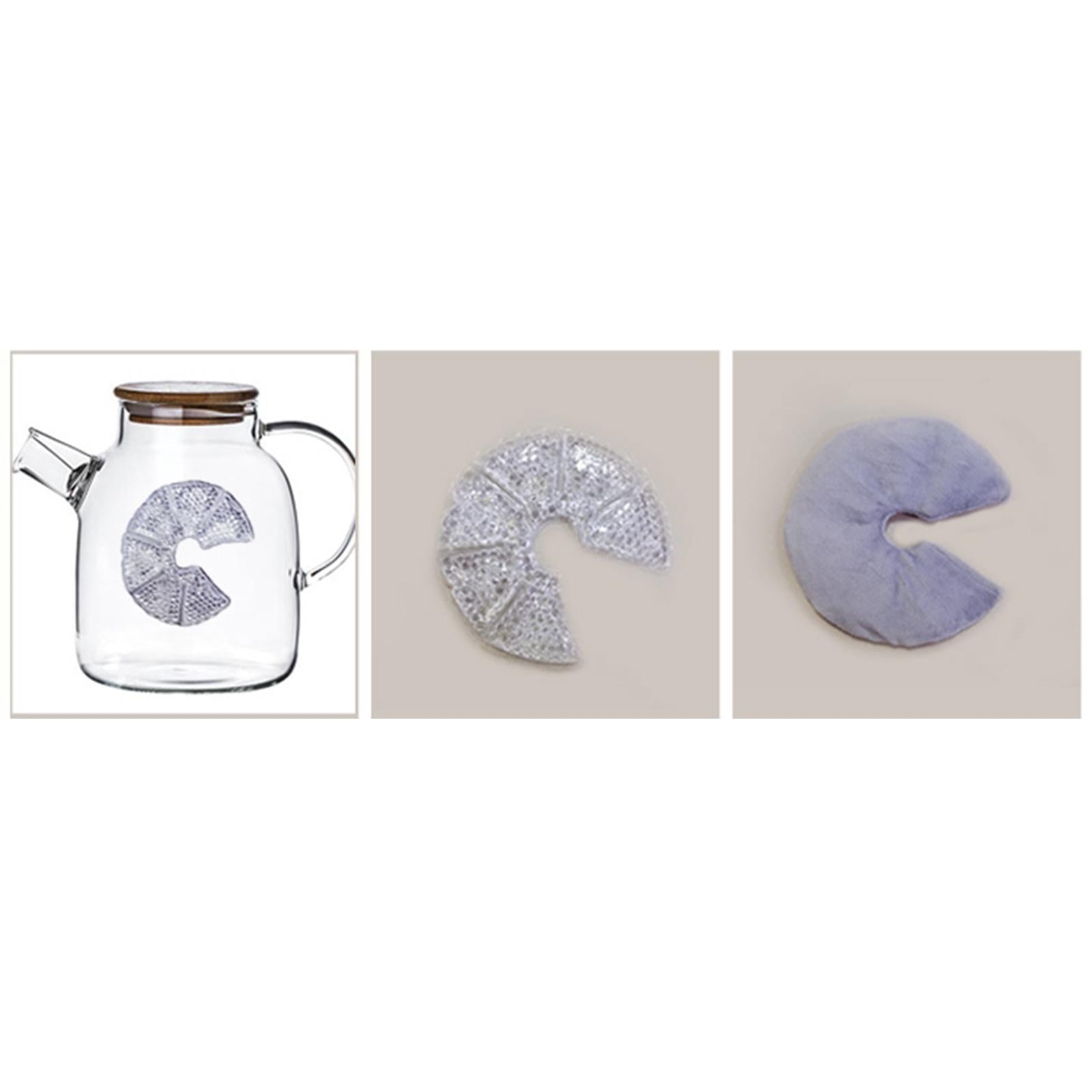 Breast Therapy Pack Bead Ice Pack Pads Hot or Cold Use Massager Red