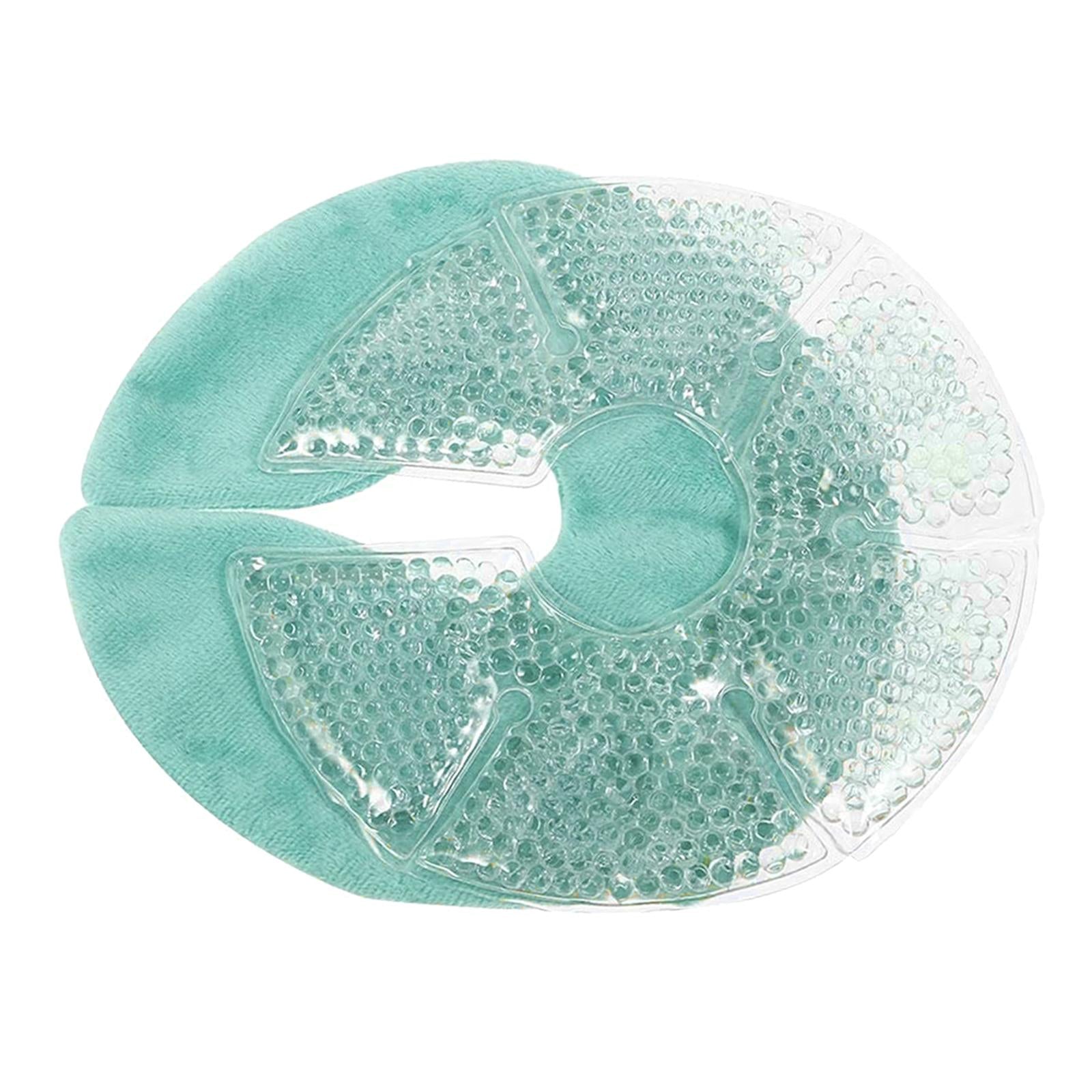 Breast Therapy Pack Bead Ice Pack Pads Hot or Cold Use Massager Green