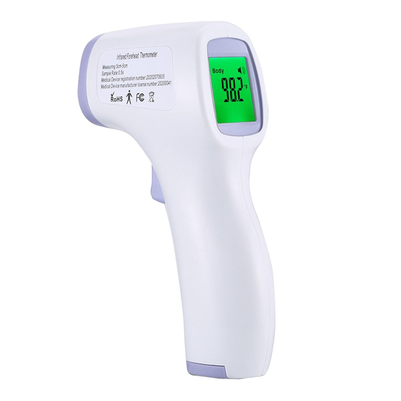 Digital Touchless Forehead Thermometer with Fever Alarm for Babies purple