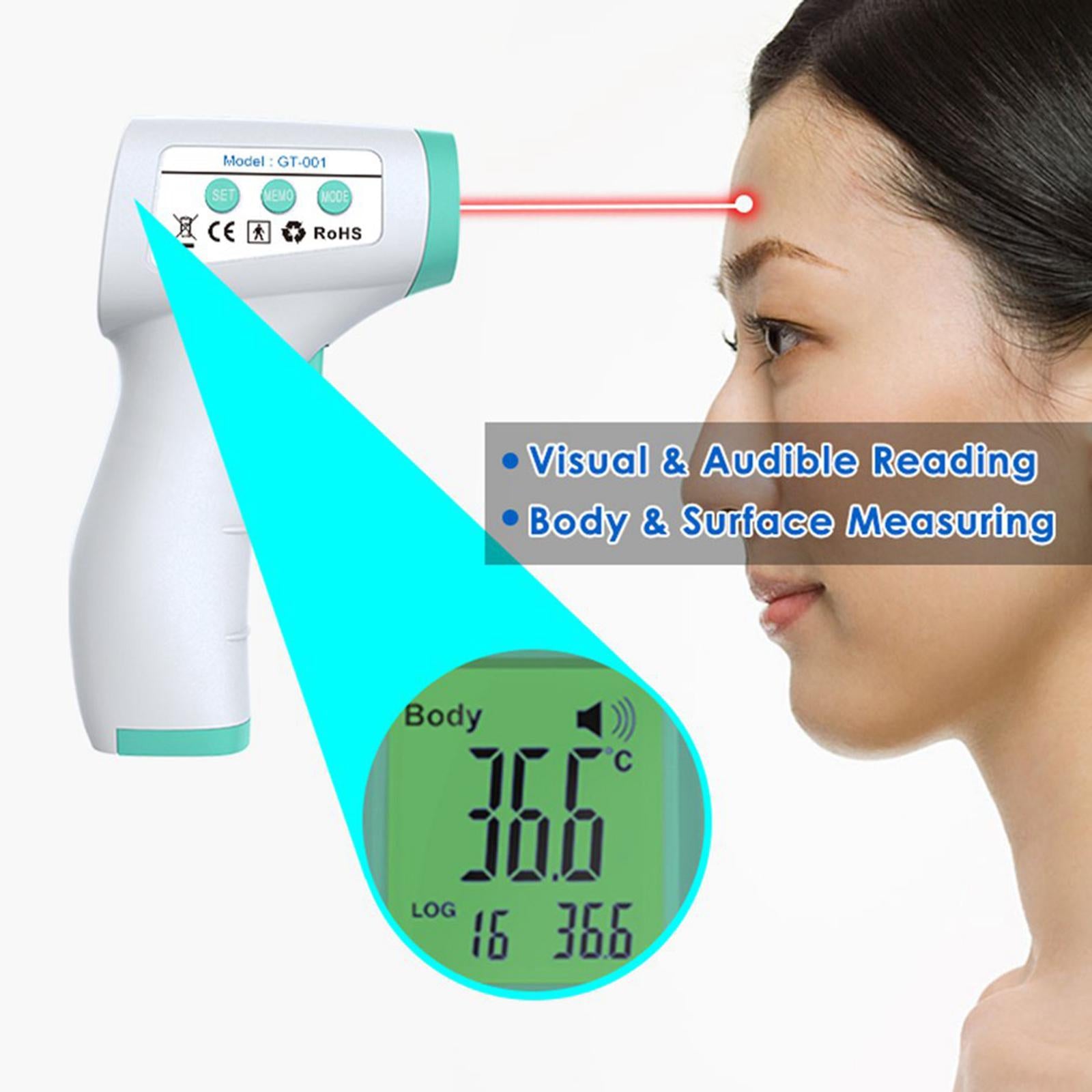 Multi Purpose Non-Contact Digital Infrared Forehead Thermometer Baby/Adult
