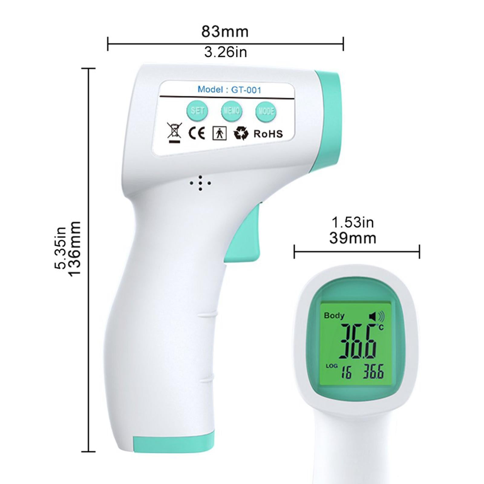 Multi Purpose Non-Contact Digital Infrared Forehead Thermometer Baby/Adult