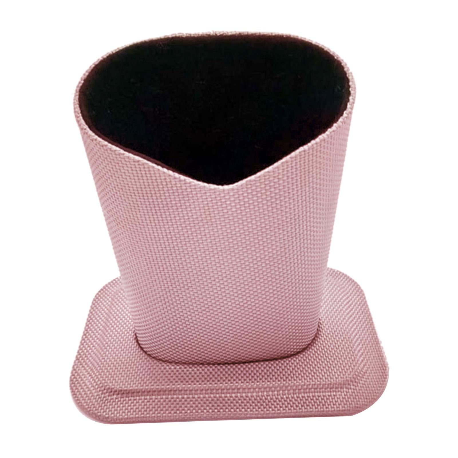 Soft Lined Glasses Desk Holder Eyeglasses Spectacles Eyewear Stand Pink