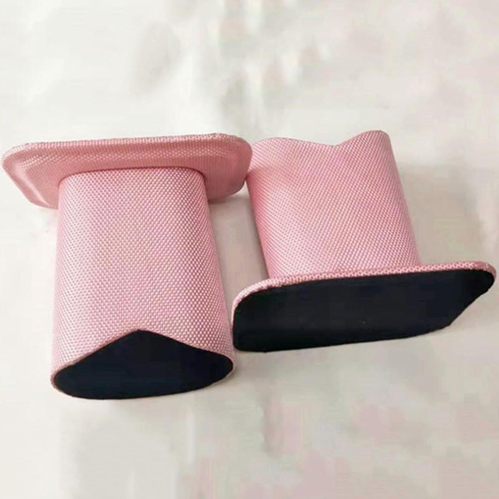 Soft Lined Glasses Desk Holder Eyeglasses Spectacles Eyewear Stand Pink