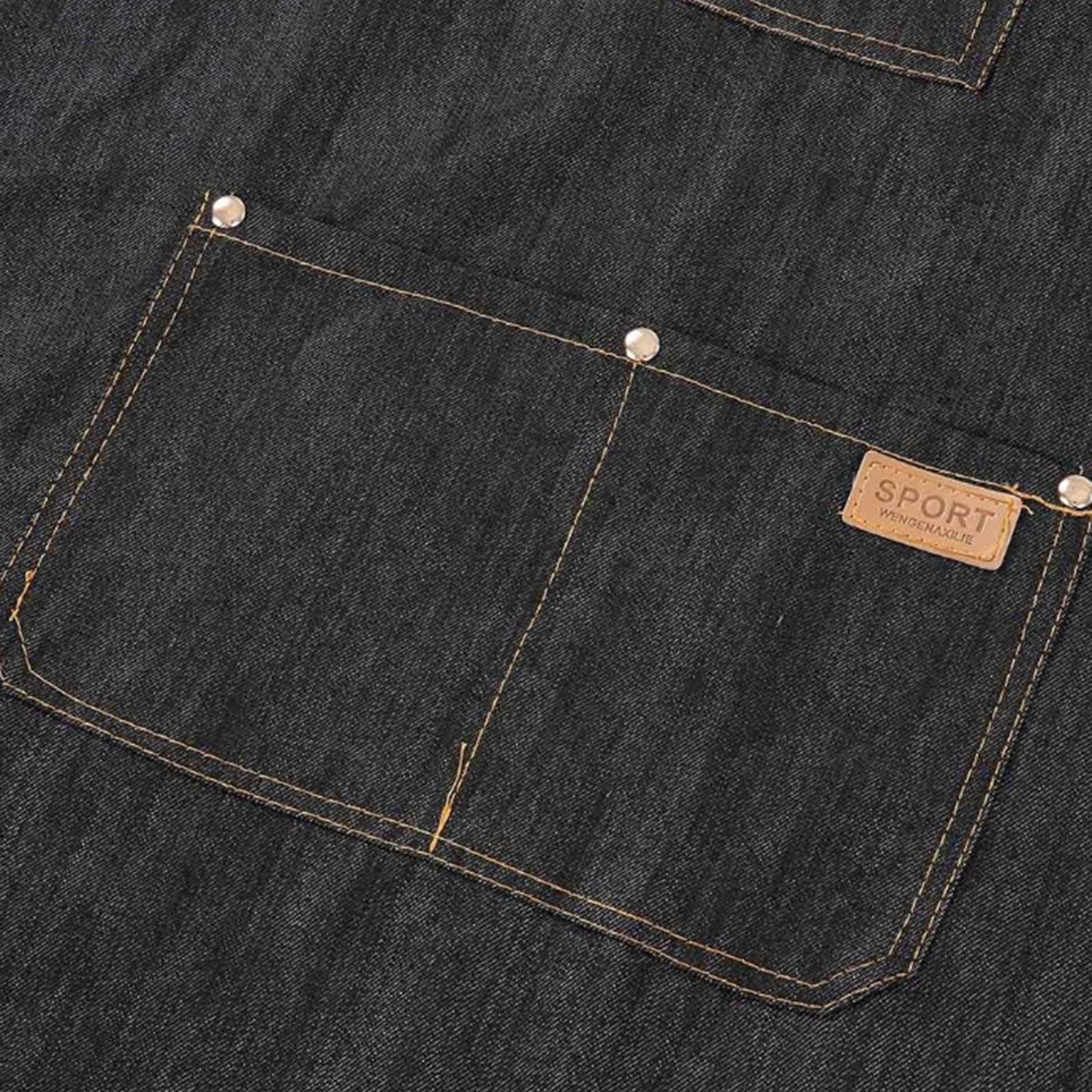 Professional Barber Apron Cape Cover Barber Hairstylist Chef Gown Black