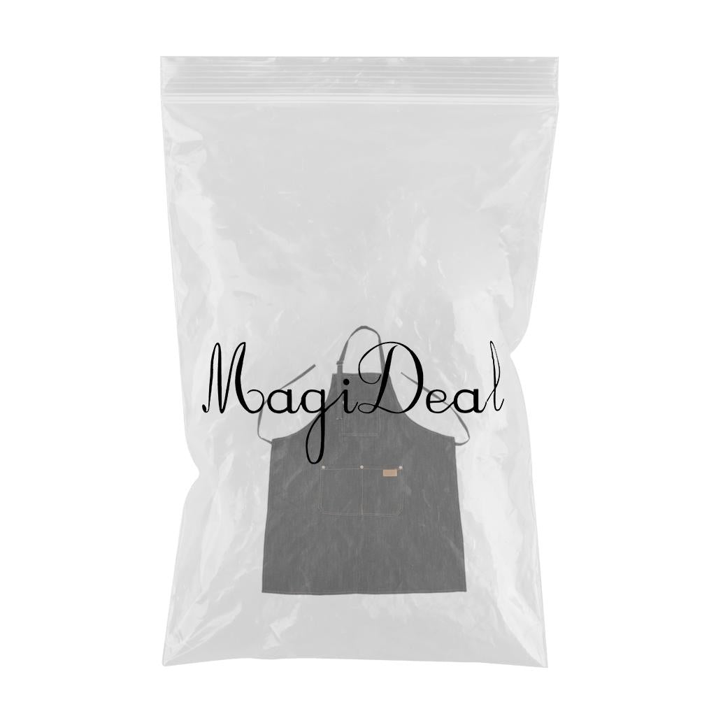 Professional Barber Apron Cape Cover Barber Hairstylist Chef Gown Black