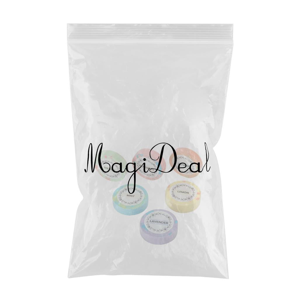 6 Mixed Mini Relaxation Bath Bombs Tablets Shower Steamers Shower Bombs