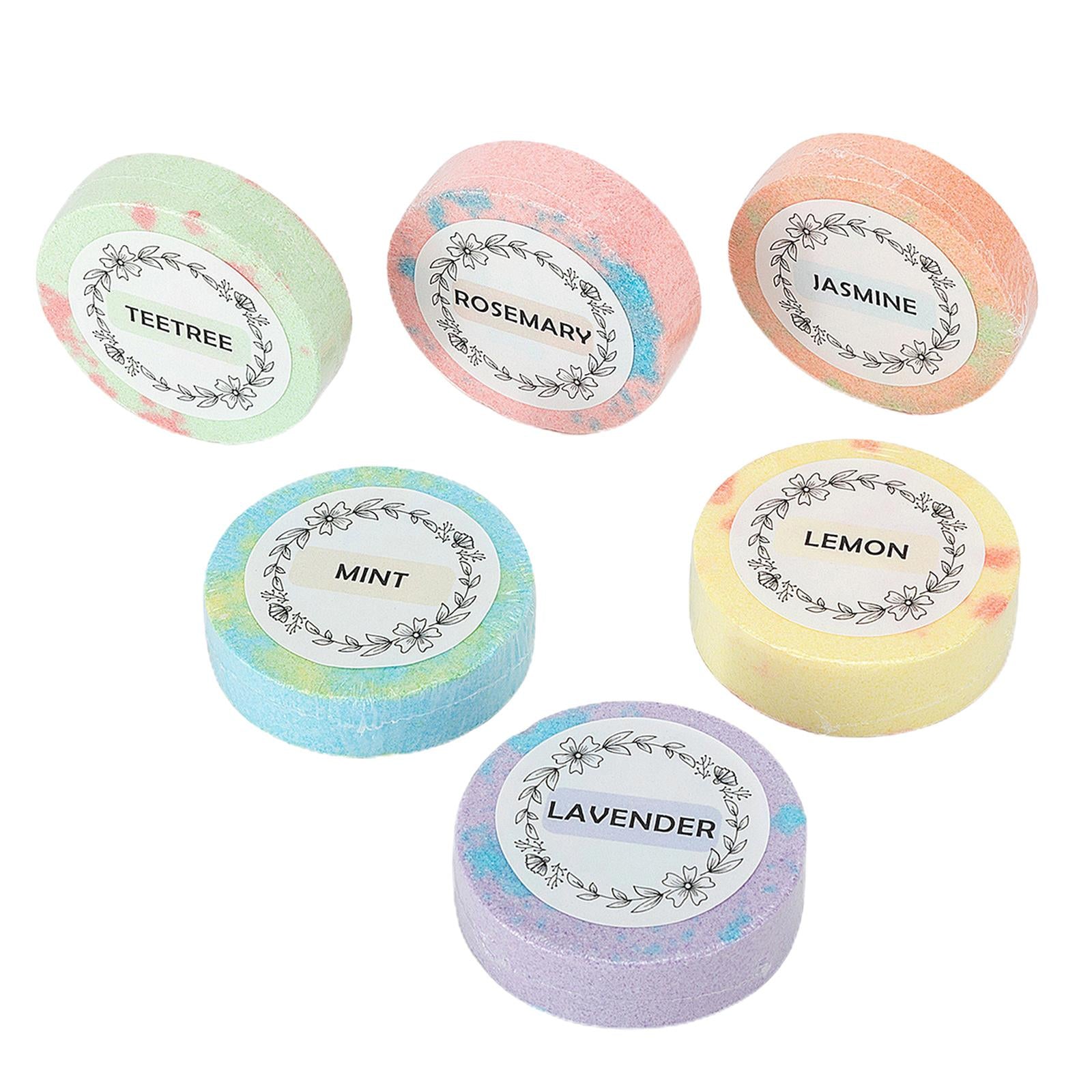 6 Mixed Mini Relaxation Bath Bombs Tablets Shower Steamers Shower Bombs