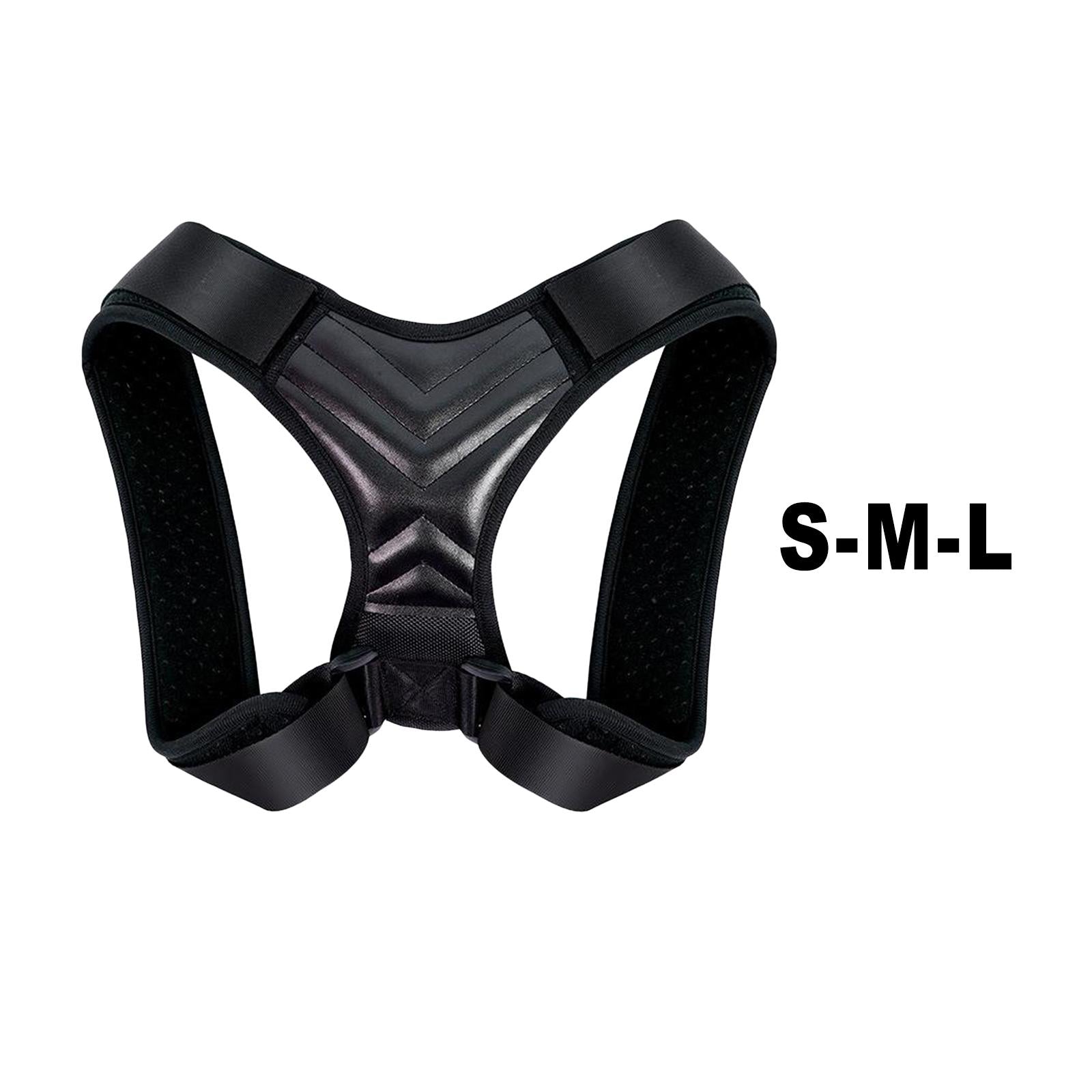 Adjustable Upper Back Posture Corrector for Men Women S Chest 70-85cm