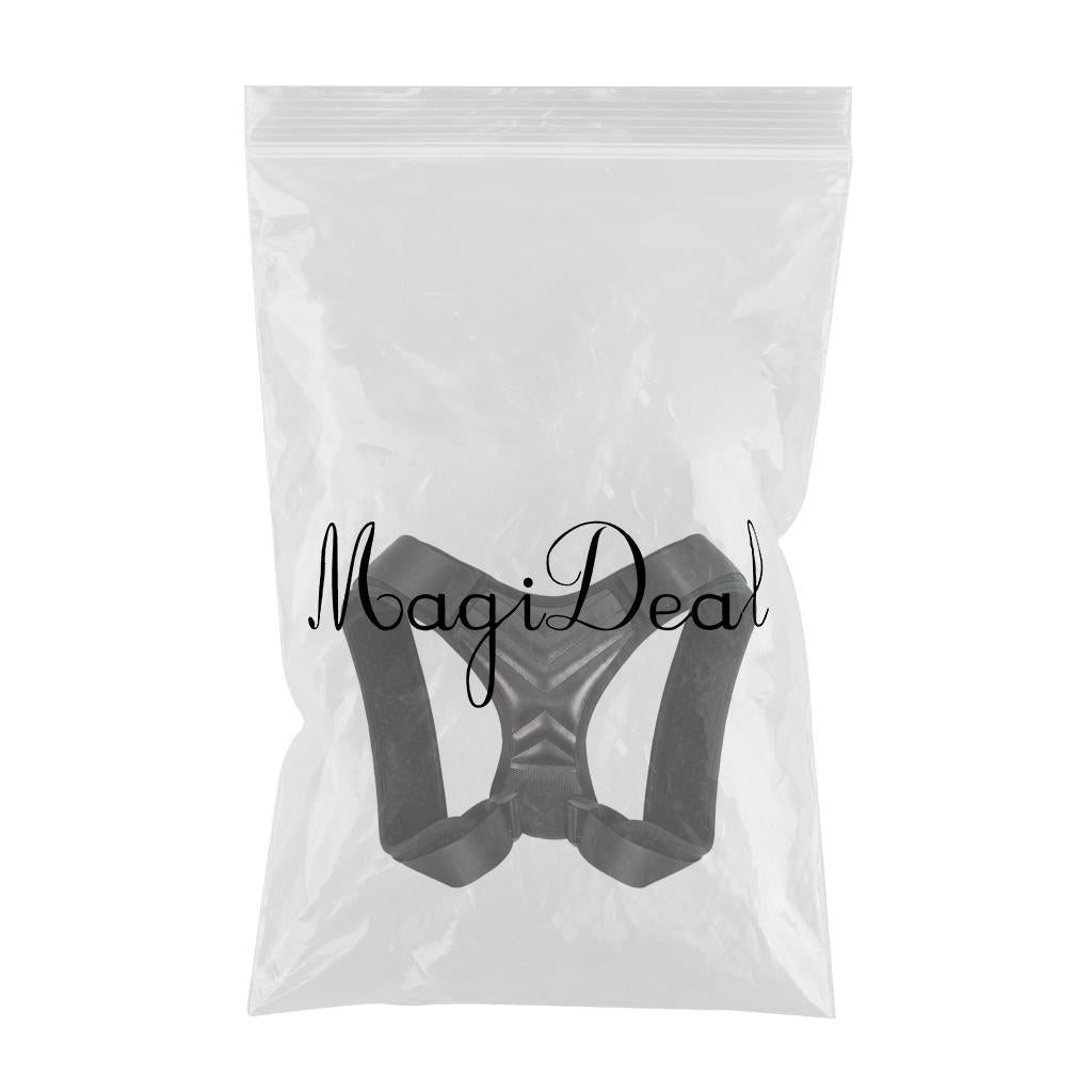 Adjustable Upper Back Posture Corrector for Men Women M Chest 85-105cm