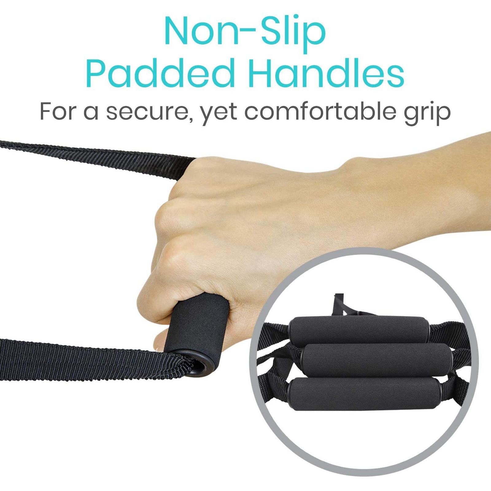 Caddie Helper Bed Ladder Pull Up Assist for Elderly Senior Padded Hand Grip