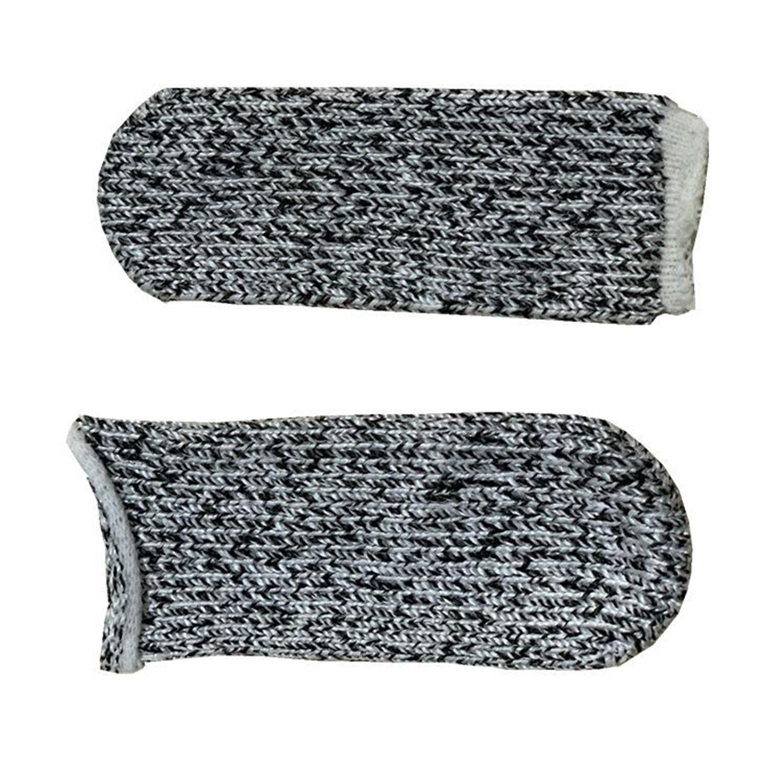5x Cut Resistant Finger Cots HPPE Finger Sleeve Cover for Work Sculpture