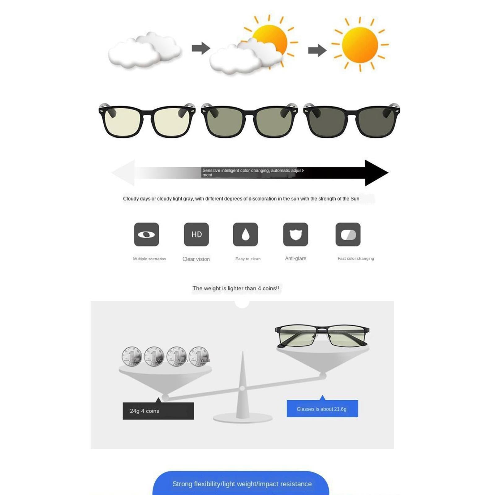 Men Women Unisex Screen Glasses Blue Light Blocking Glasses Color 05