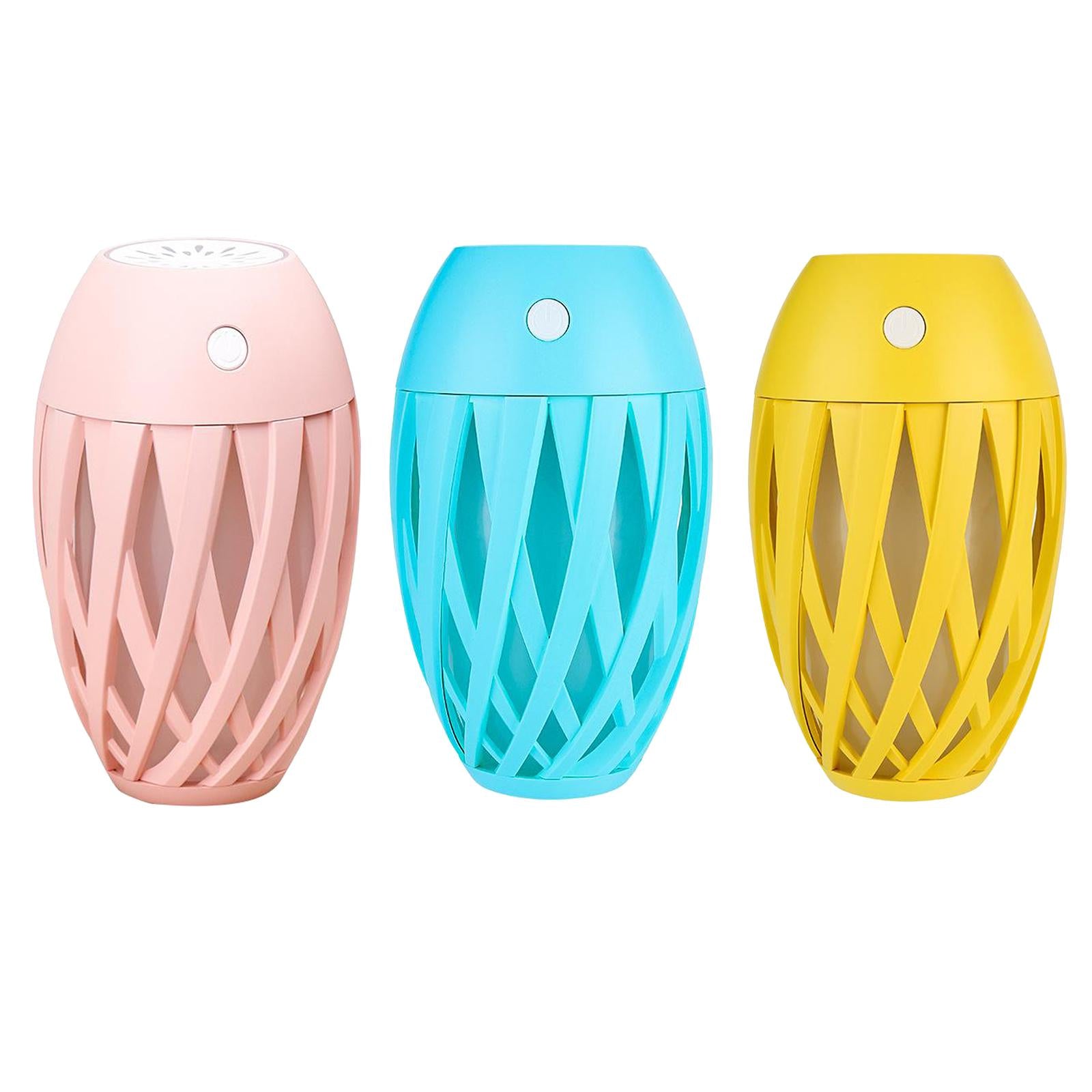 Electric Air Purifier Large Capacity Humidifier Home Bedroom Office Pink