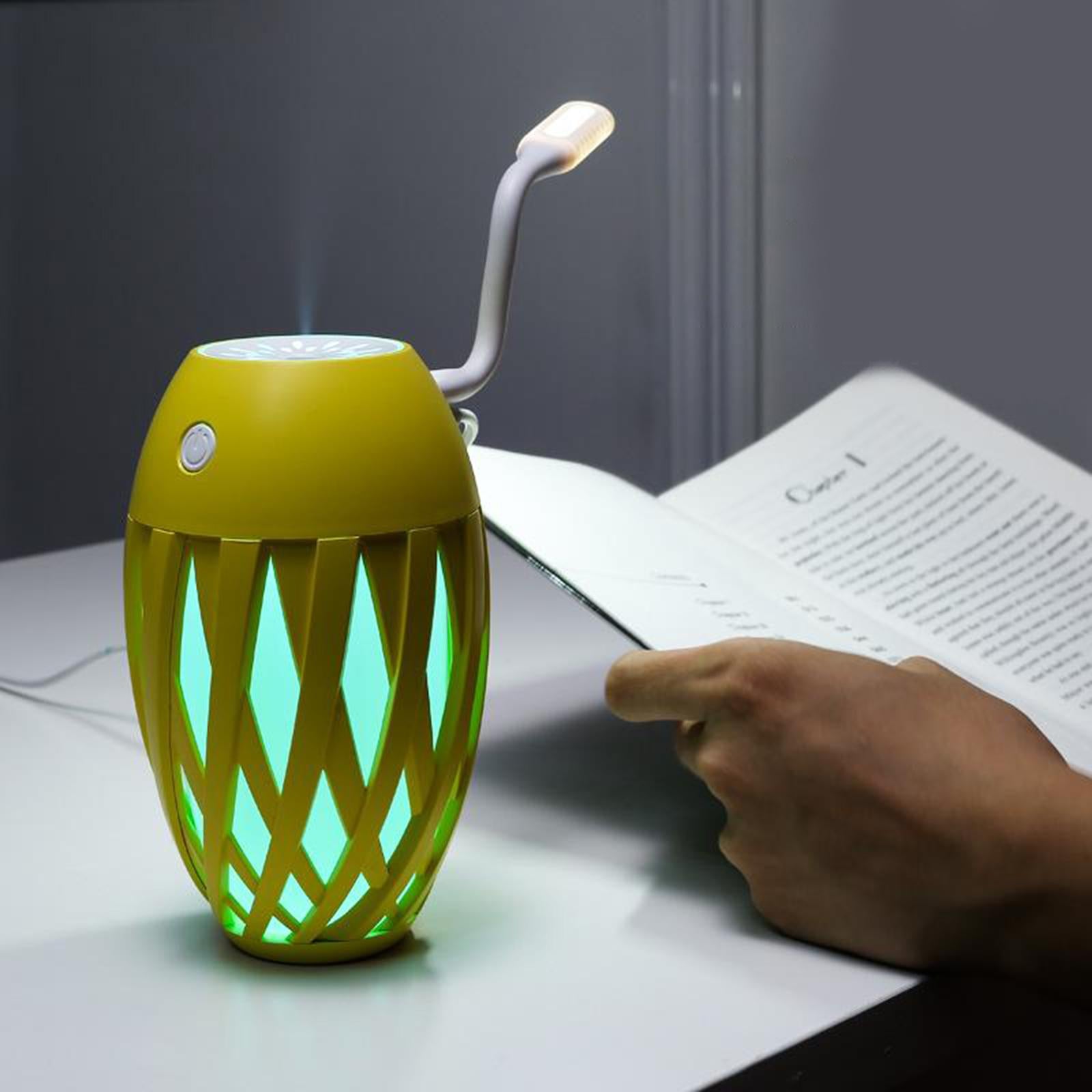 Electric Air Purifier Large Capacity Humidifier Home Bedroom Office Blue