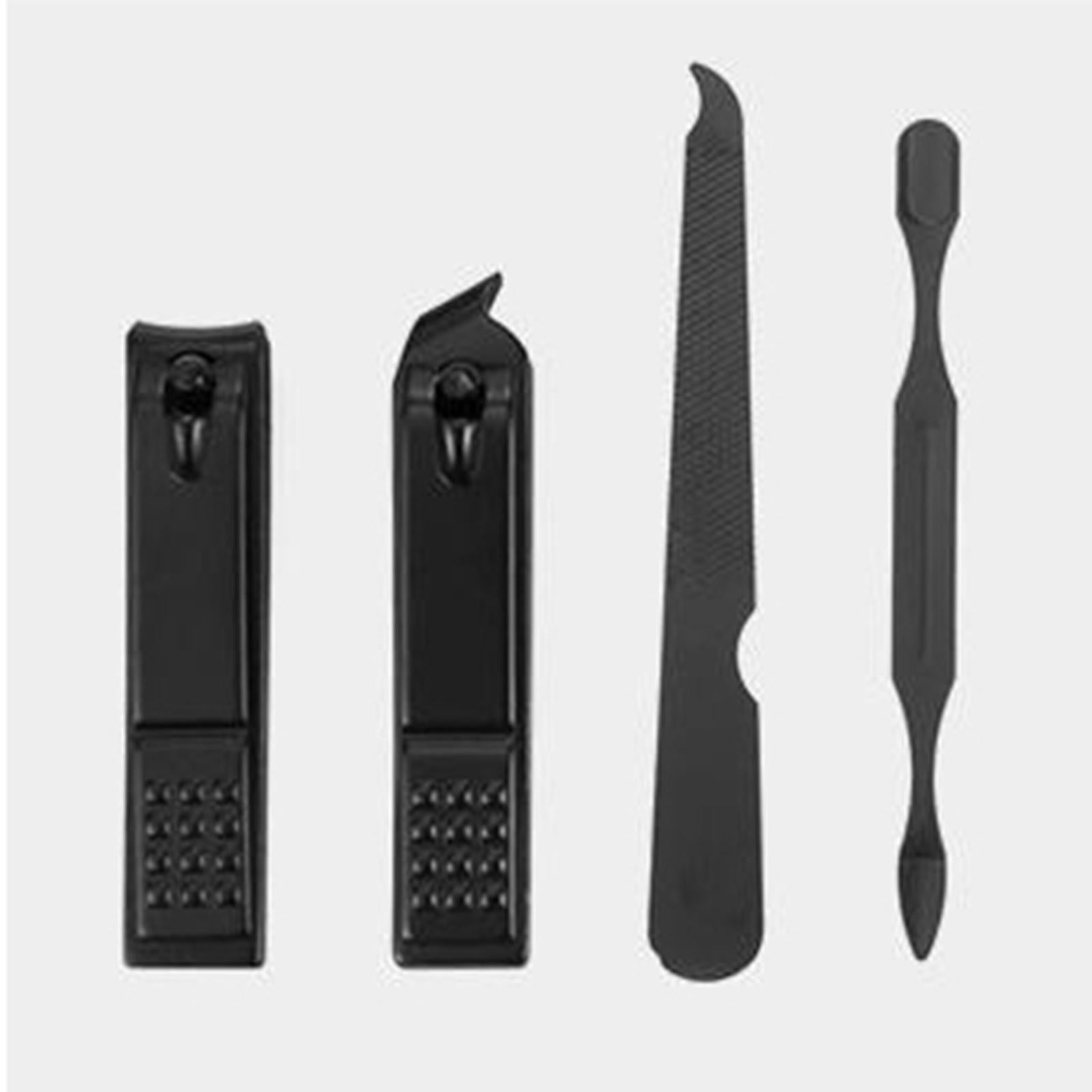Travel Home Manicure Stainless Nail Clippers Tool Set with Case 8Pcs