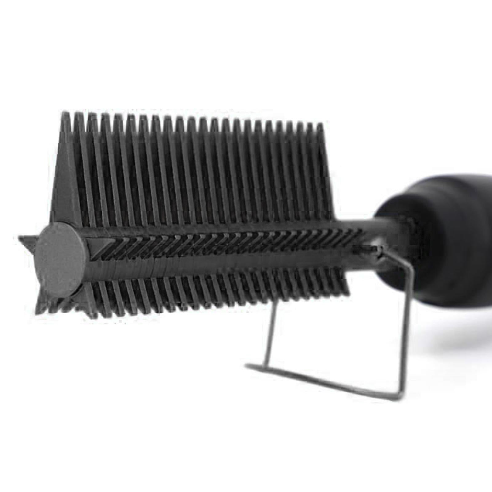 Ceramic Hot Comb Heated Hair Brush for Afro Hair Wet and Dry Hair US Black