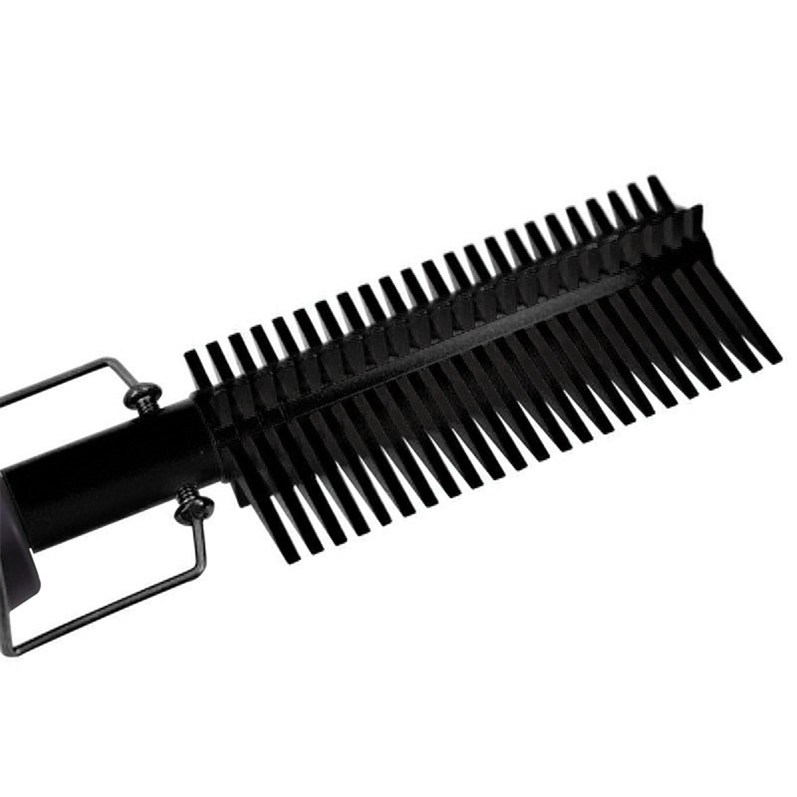 Electric Hot Comb Portable Brush for African American Afro Hair EU Black