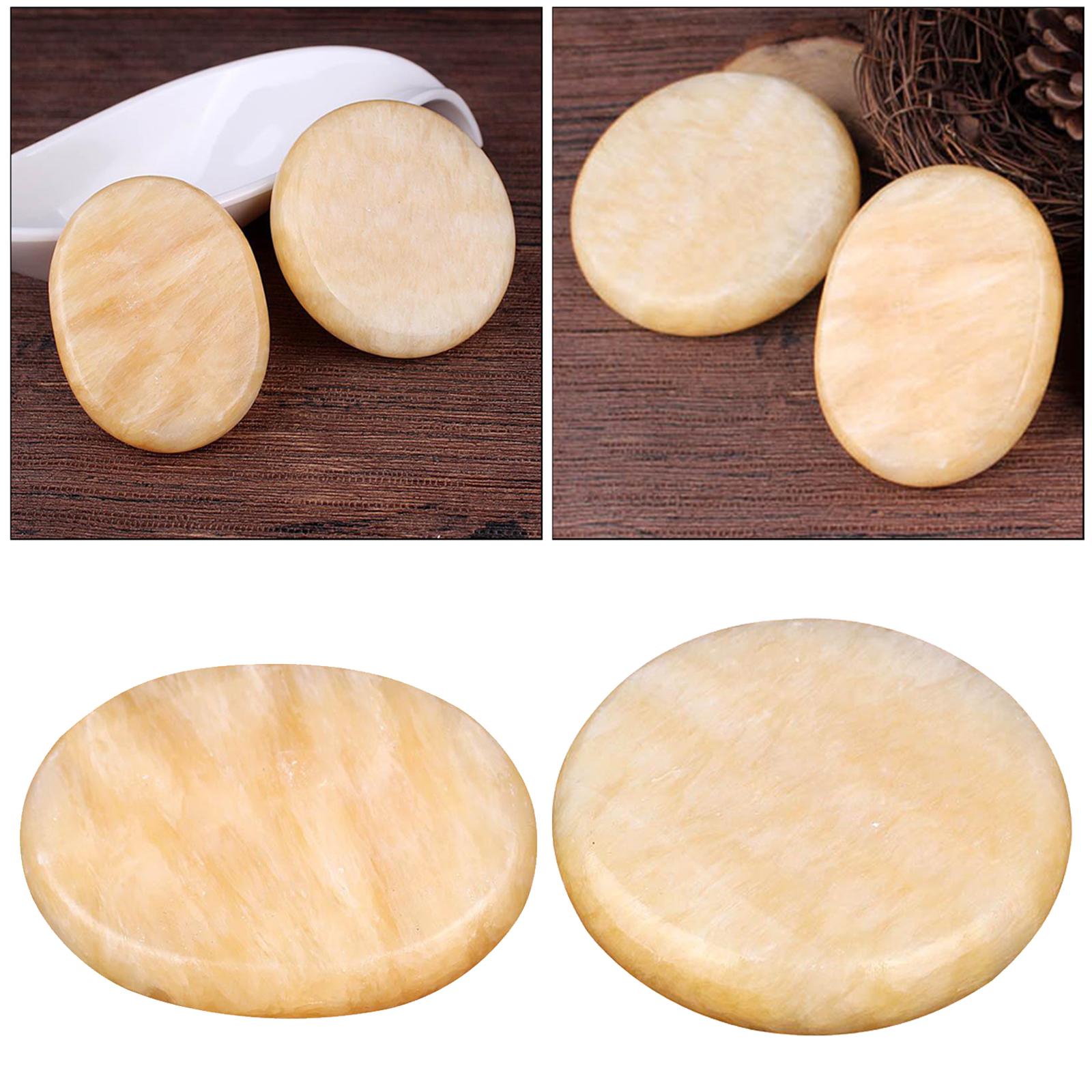 Hot Massage Stone Warmer Rock Spa Massage Therapy Relax Stress Relief 6x8cm