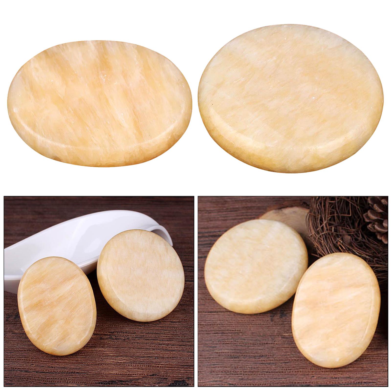 Hot Massage Stone Warmer Rock Spa Massage Therapy Relax Stress Relief 6x8cm