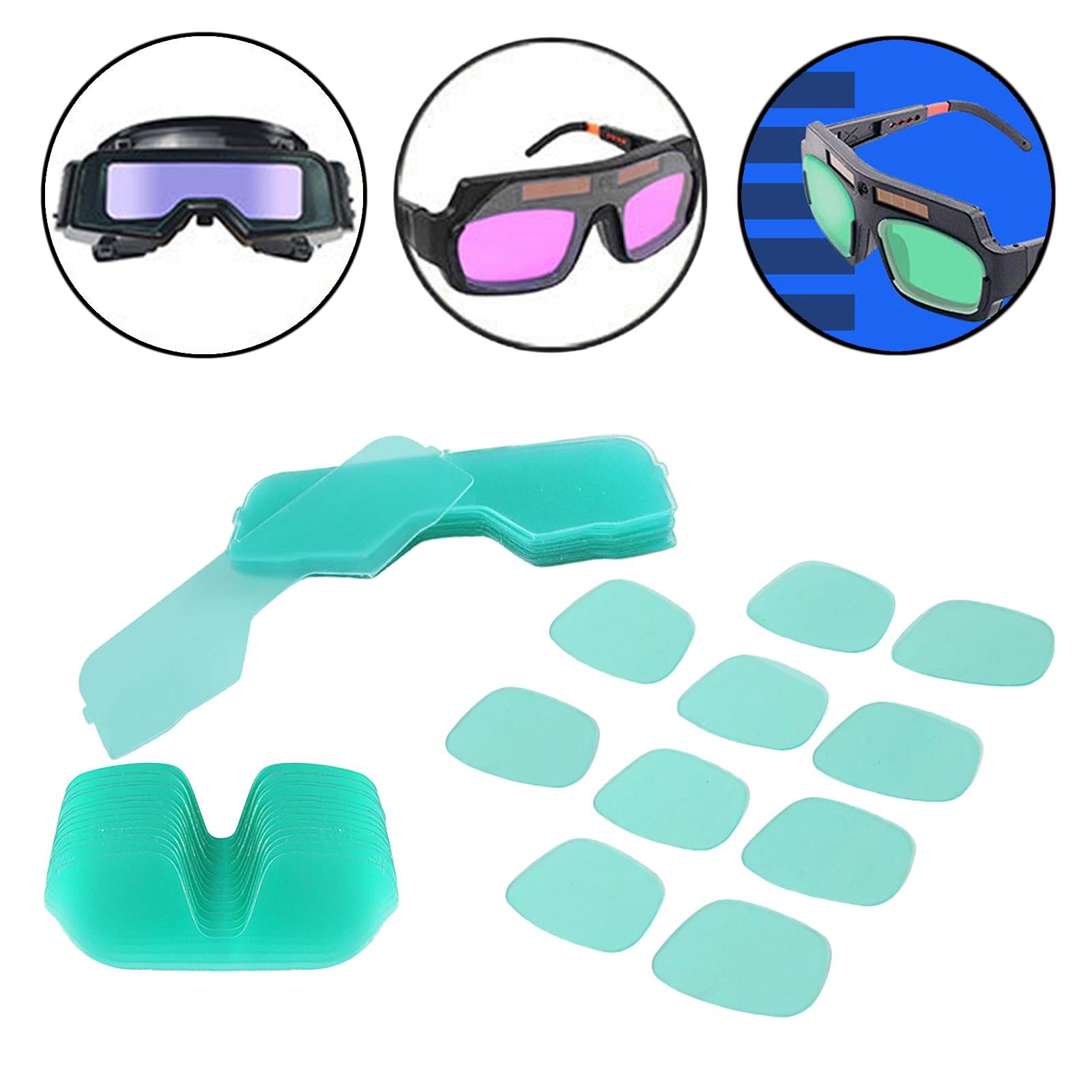 10x PC Solar Welding Helmet Inner Protective Lens R00