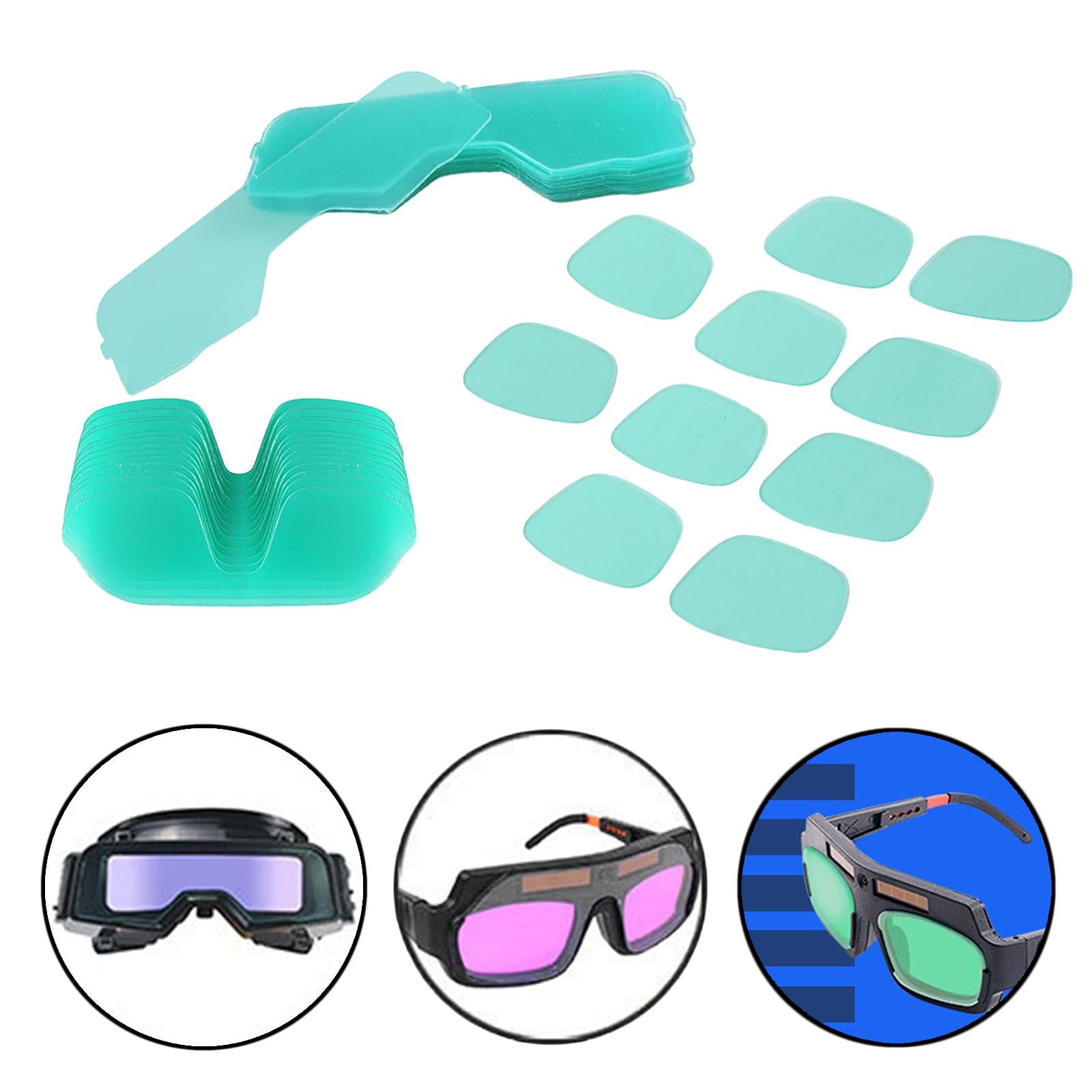 10x PC Solar Welding Helmet Inner Protective Lens R00