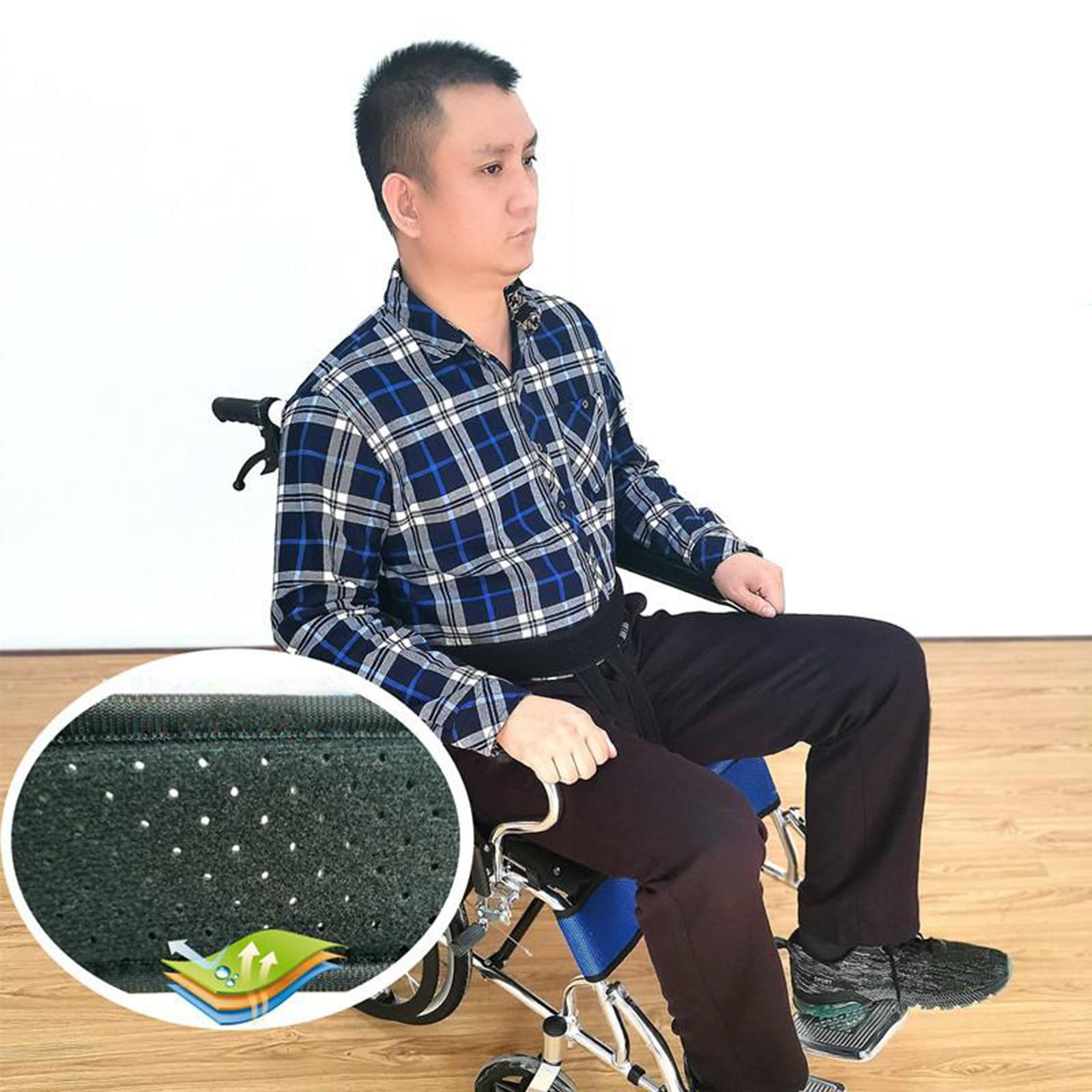 Adjustable Wheelchair Seat Constrained Bands Elderly Fixed Belt for Disabled