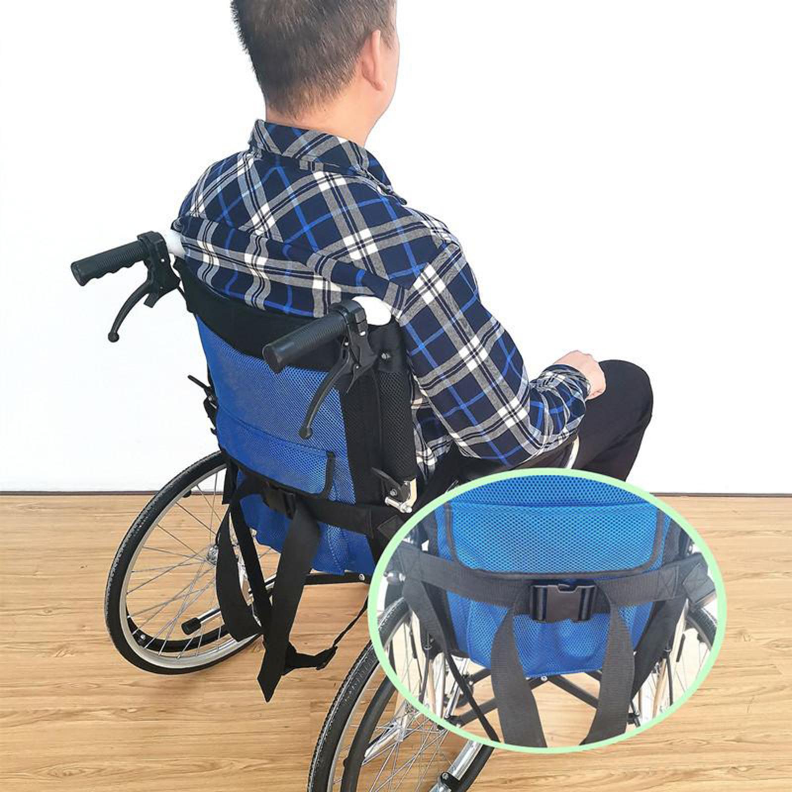 Adjustable Wheelchair Seat Constrained Bands Elderly Fixed Belt for Disabled