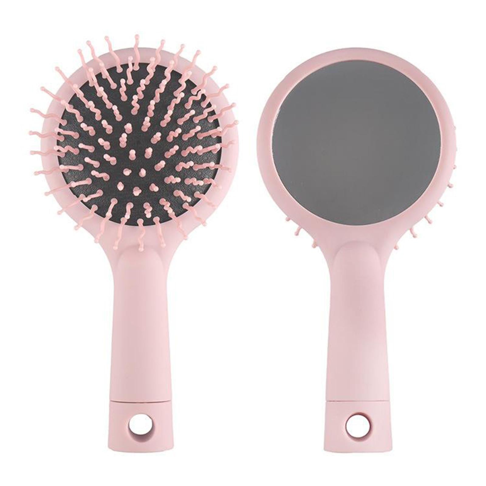 Anti-Static Comb Travel Compact Massager Hair Brush Anti-Tangle for Women