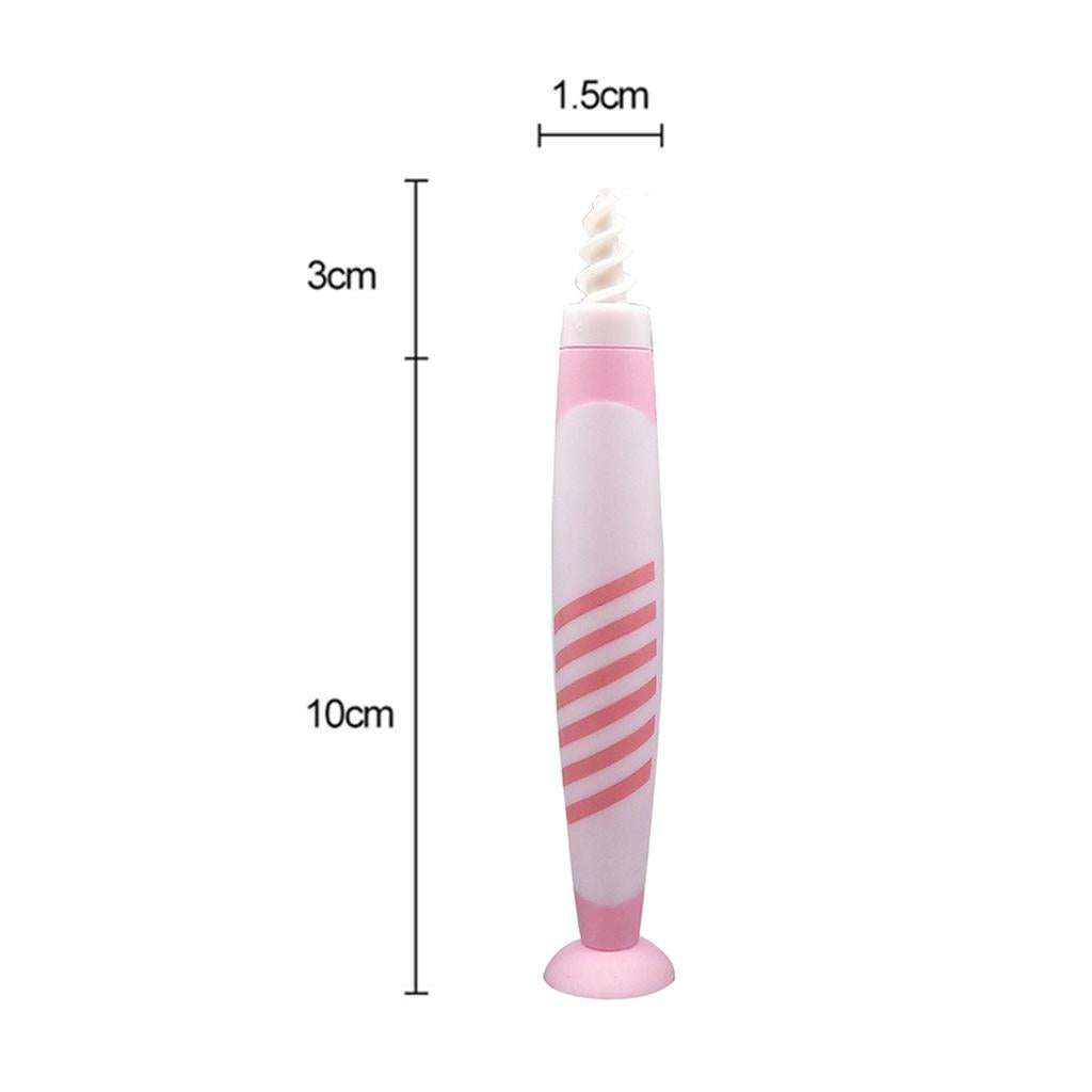Spiral Ear Wax Removal Grips Earwax Cleaner Earpicks for Adult Kids Pink