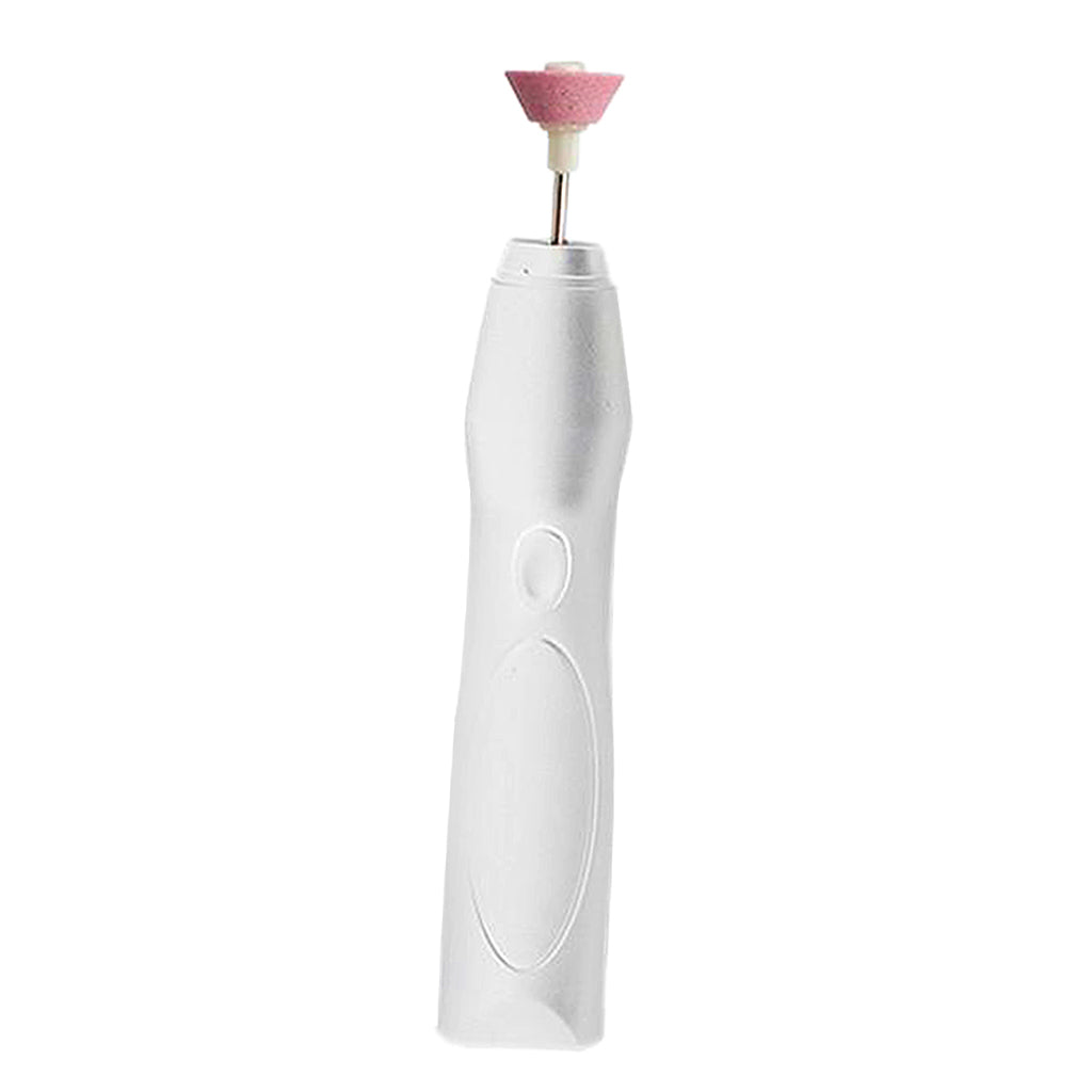 Electric Nail Drill Machine Pedicure with 3Pcs Nail Drill Bits for Home Use