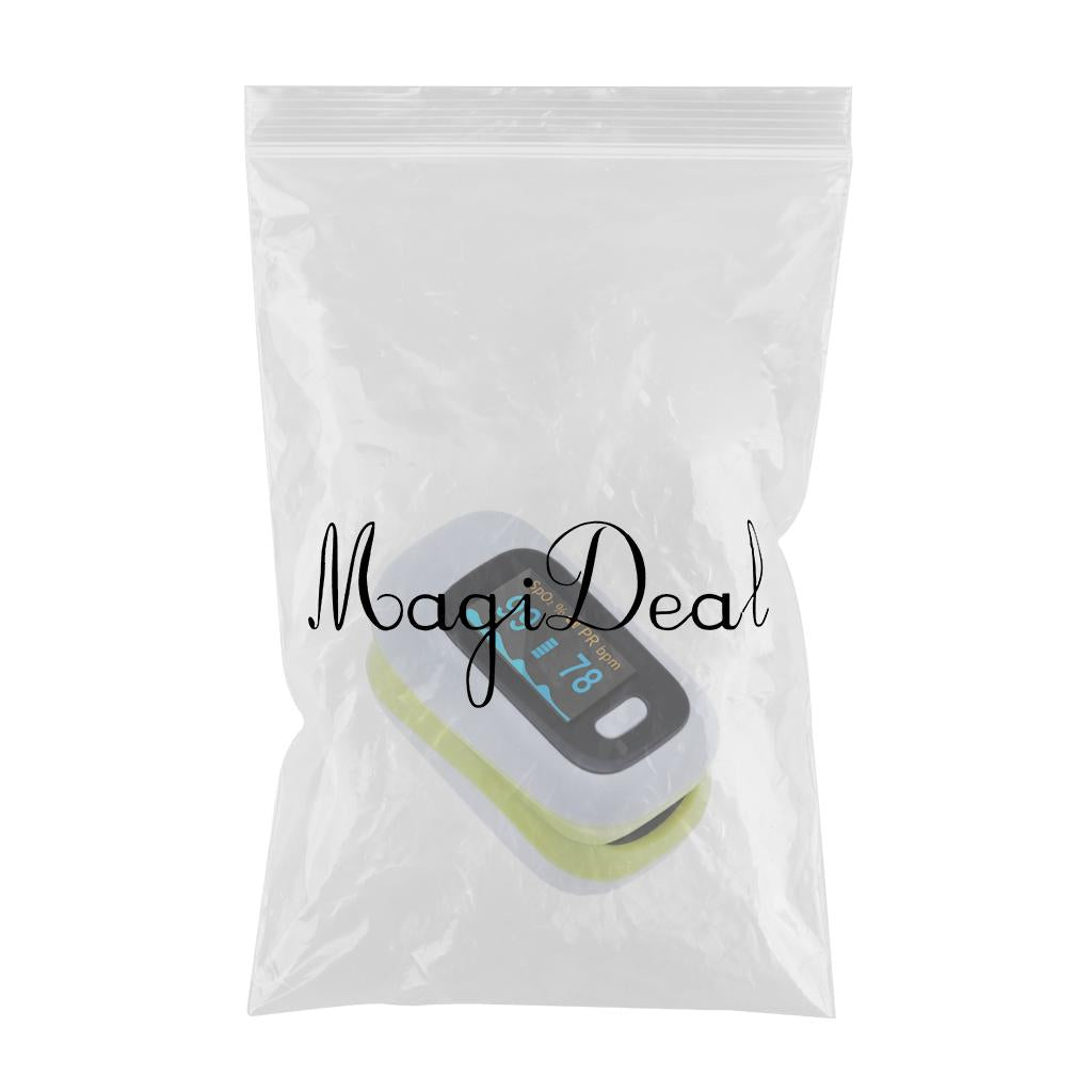 Digital Fingertip Pulse Oximeter Oxygen Saturation Heart rate monitor Yellow