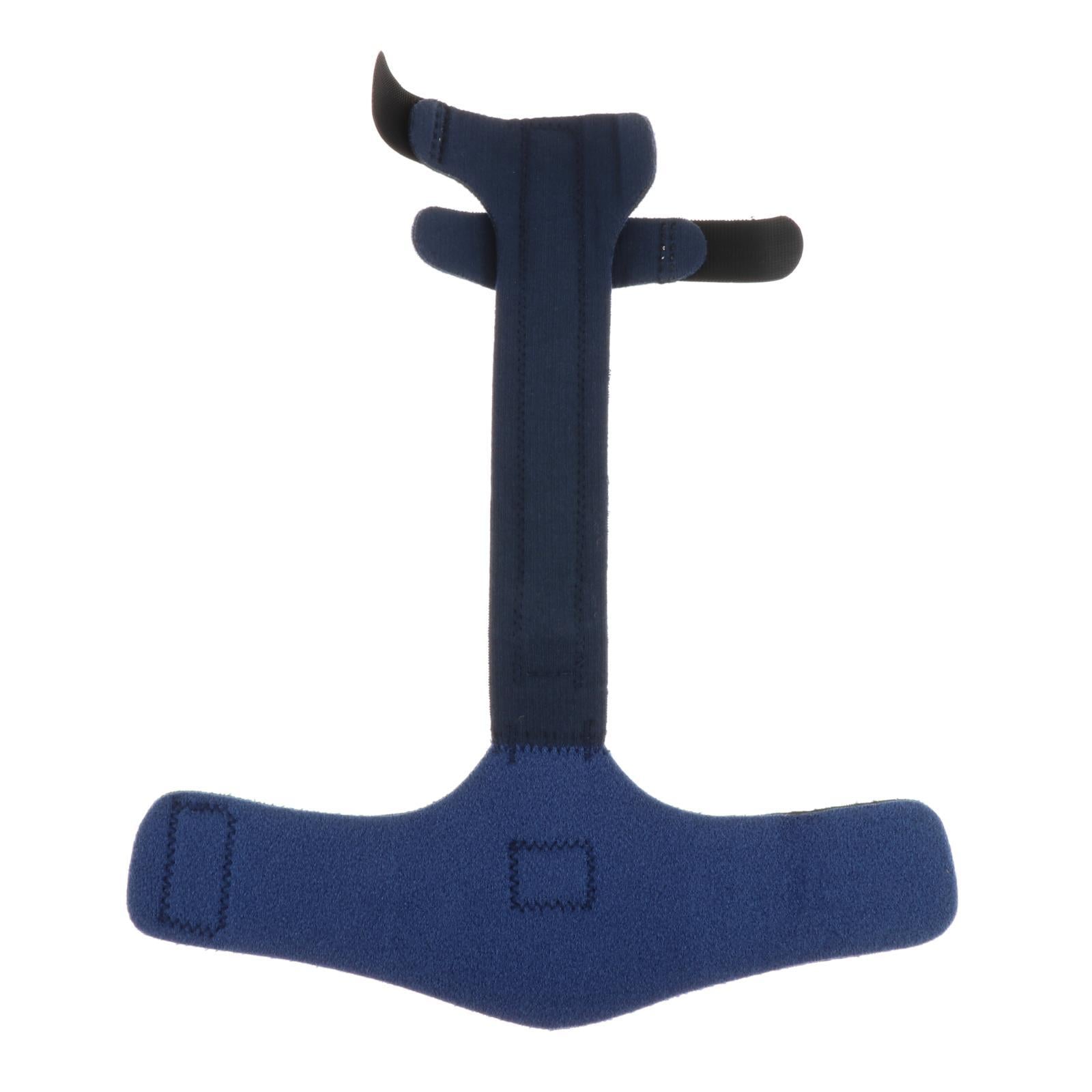 Trigger Finger Splint Brace Corrector Joint Fix Support Breathable Blue