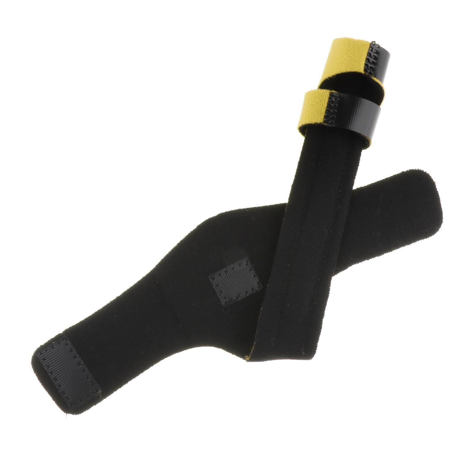 Trigger Finger Splint Brace Corrector Joint Fix Support Breathable Yellow