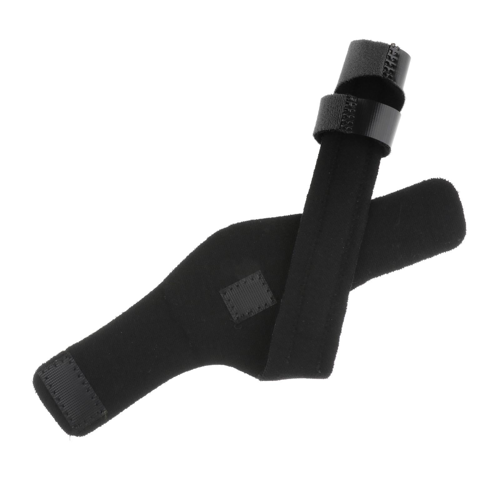 Trigger Finger Splint Brace Corrector Joint Fix Support Breathable Black