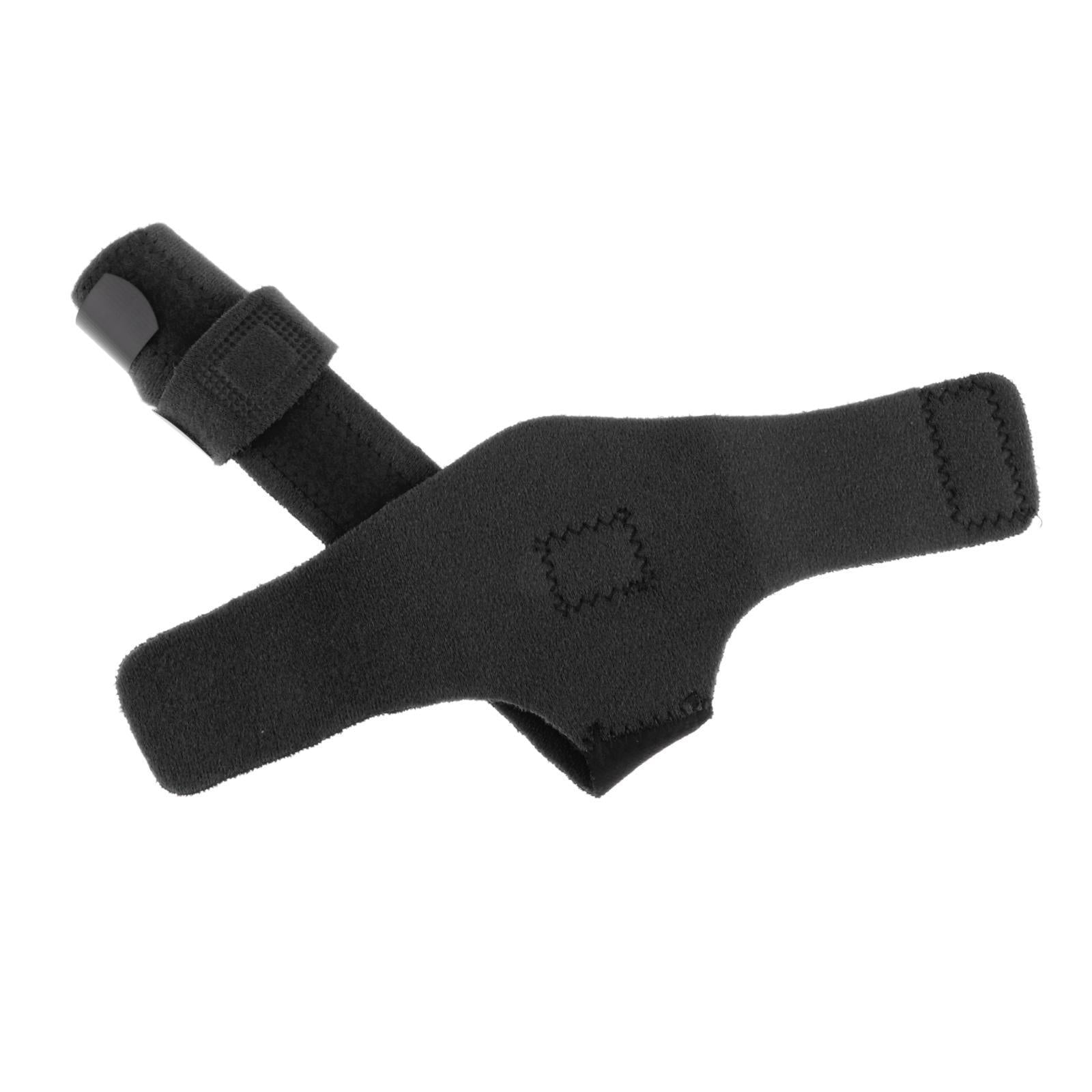 Trigger Finger Splint Brace Corrector Joint Fix Support Breathable Black