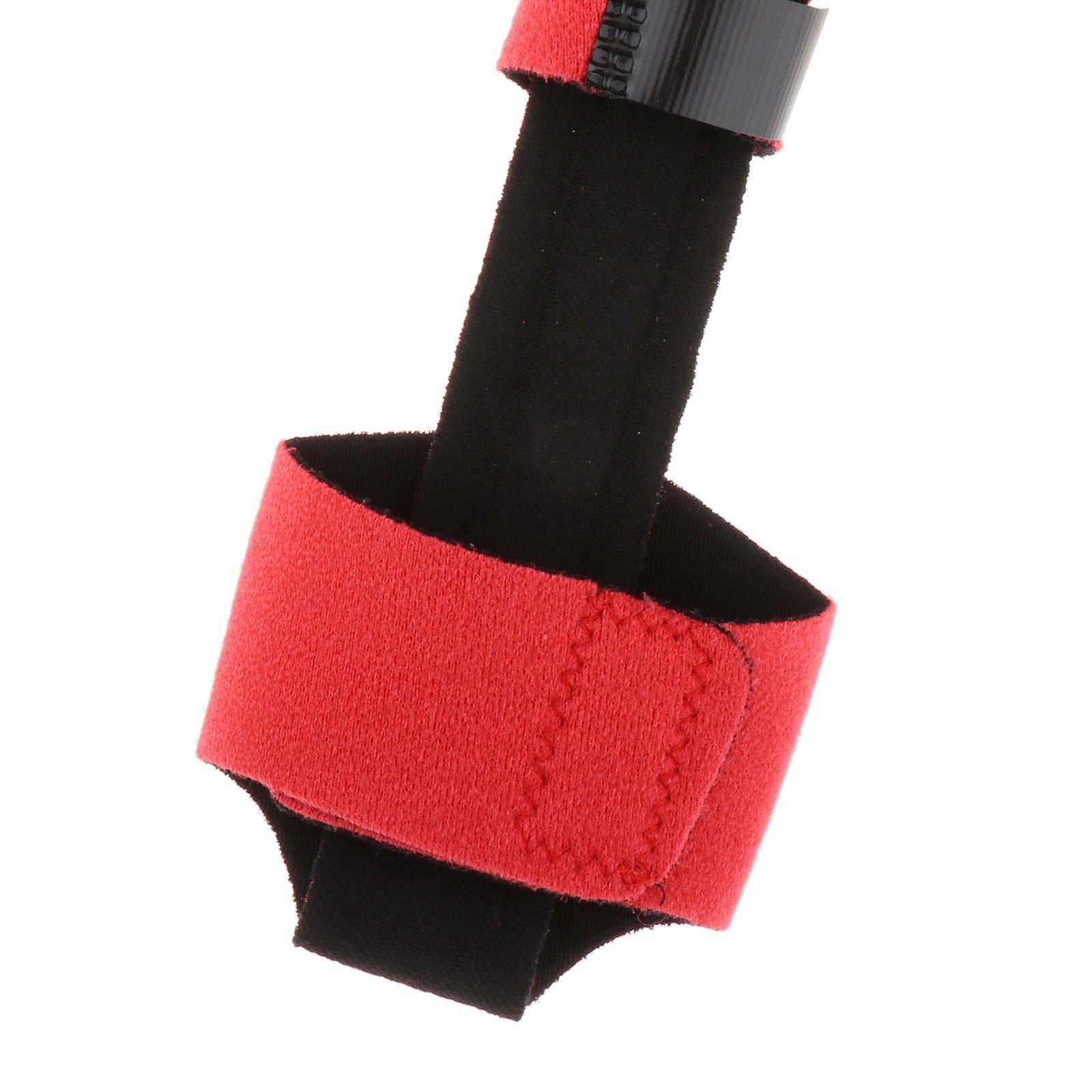 Trigger Finger Splint Brace Corrector Joint Fix Support Breathable Red