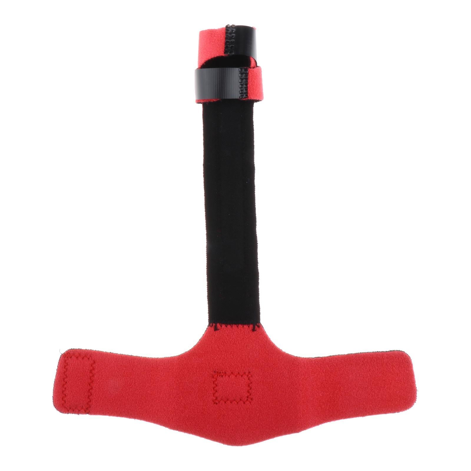 Trigger Finger Splint Brace Corrector Joint Fix Support Breathable Red