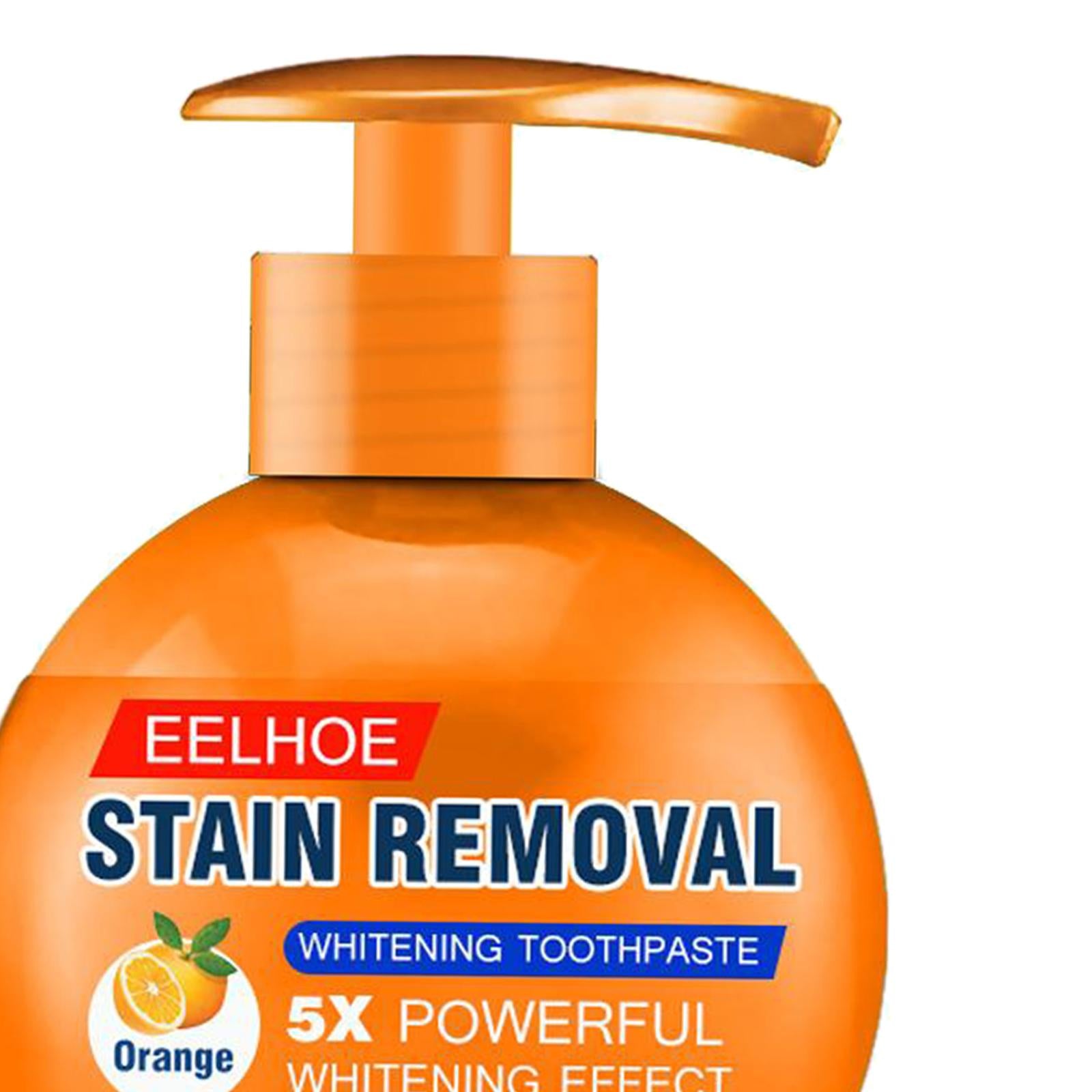 Fruit Flavor Baking Soda Toothpaste Strong Cleaning Stain Orange