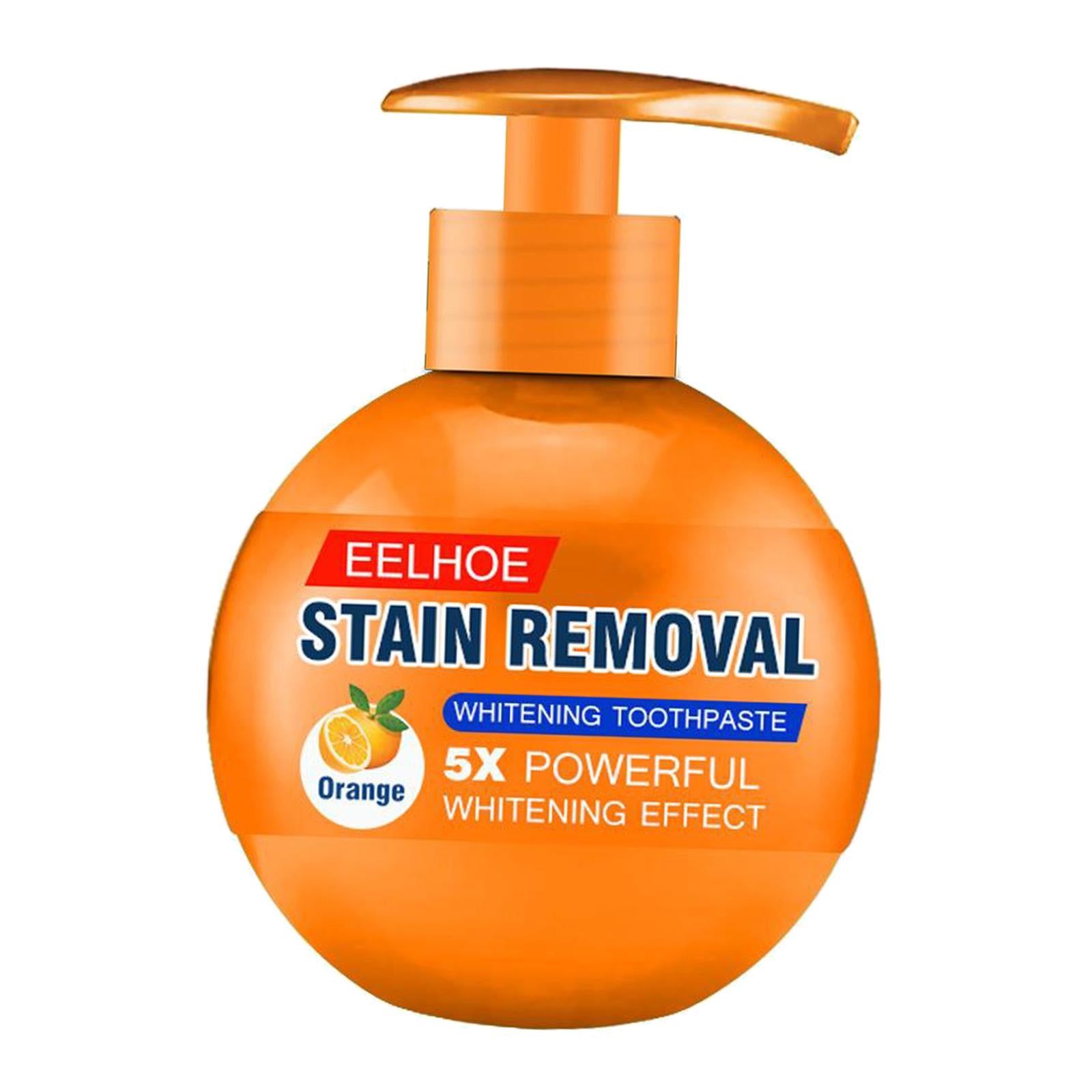 Fruit Flavor Baking Soda Toothpaste Strong Cleaning Stain Orange