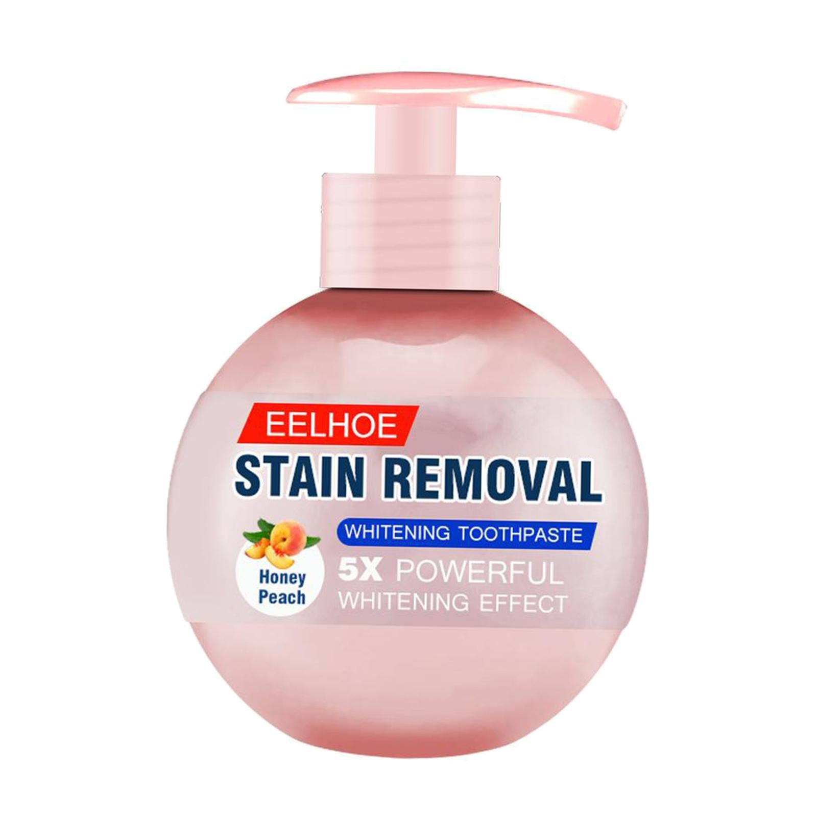 Fruit Flavor Baking Soda Toothpaste Strong Cleaning Stain Peach