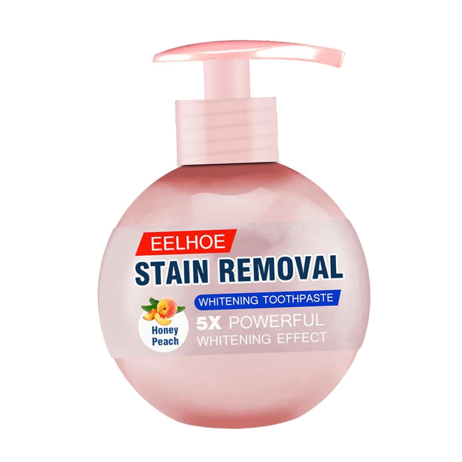 Fruit Flavor Baking Soda Toothpaste Strong Cleaning Stain Peach