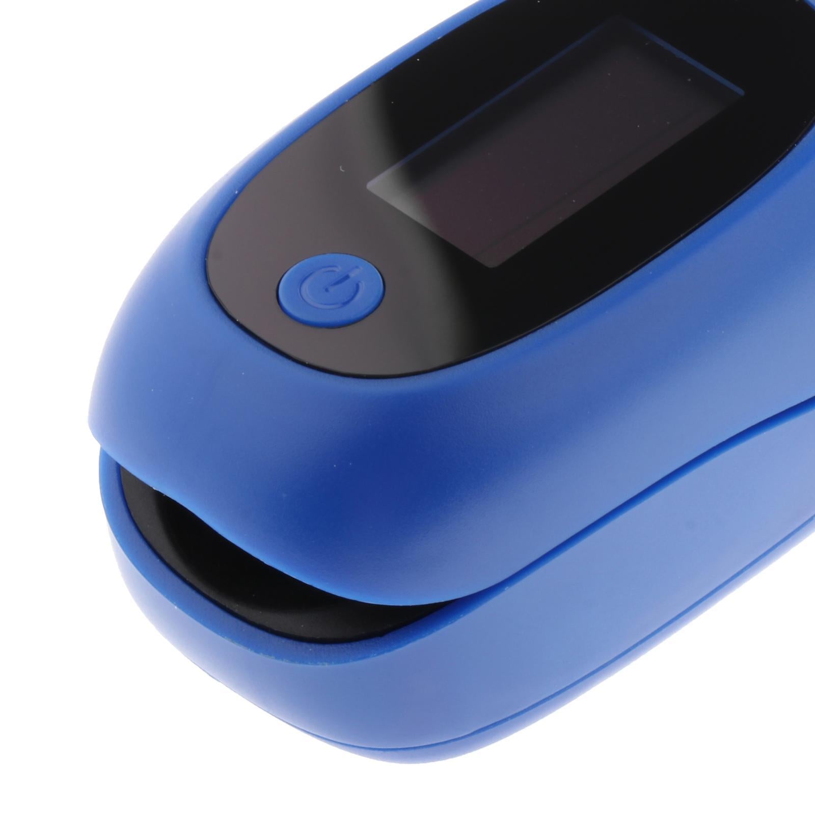 Digital Blood Oxygen Saturation Monitor Dual Color for Sports Aviation Purple