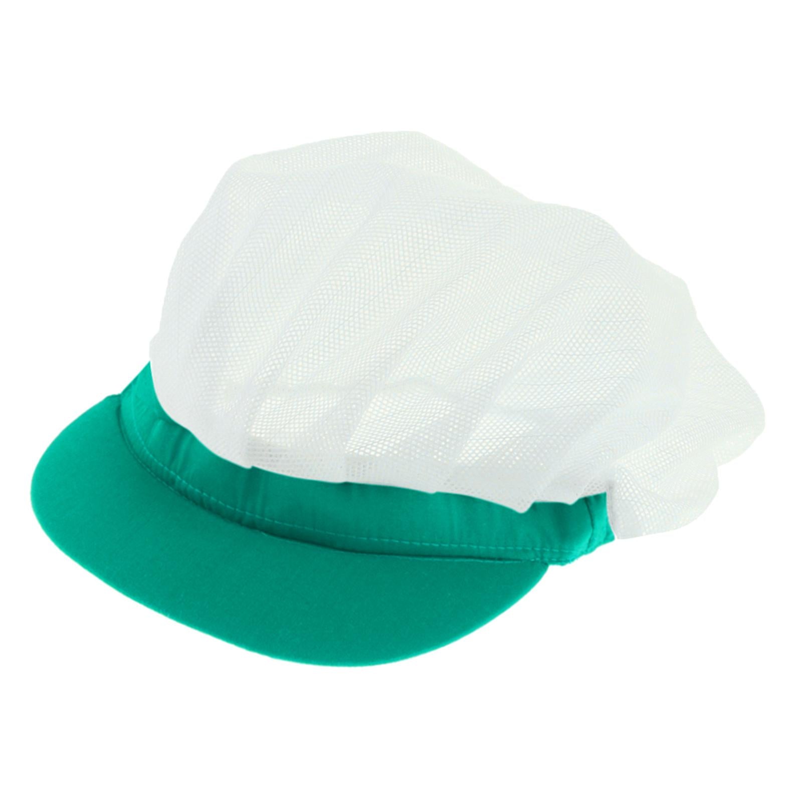 Chef Hats Hygiene Catering Hair Net Hat Kitchen Cooking Cap Green