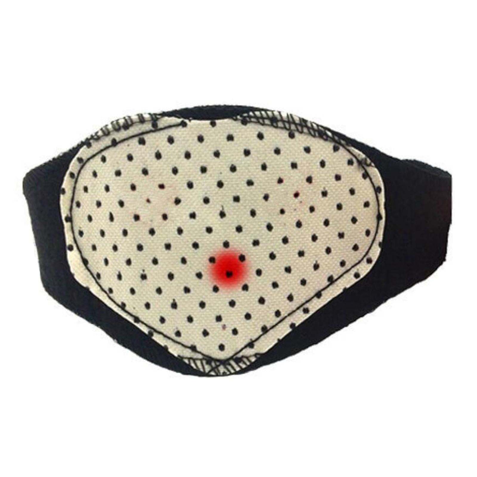 Tourmaline Portable Self Heating Neck Wrap for Pain Relief Sleep Car Travel blue