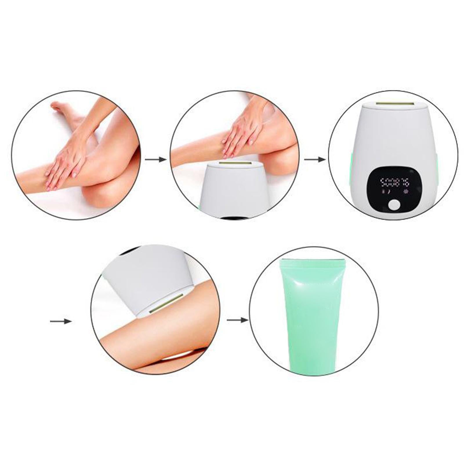 Painless Permanent Hair Removal Device At Home for Armpits Face Back Leg