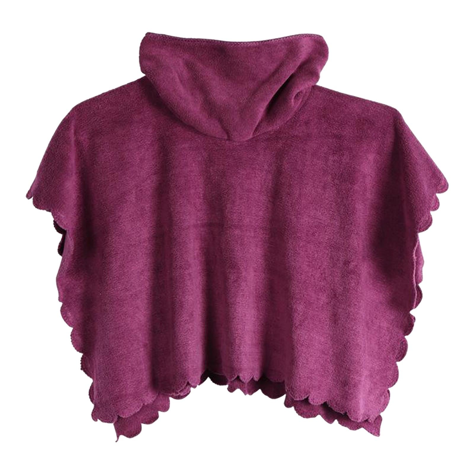 Thicken Coral Velvet Face Hole Towel Bed Cover for Beauty Salon Massage Bed Purple Red
