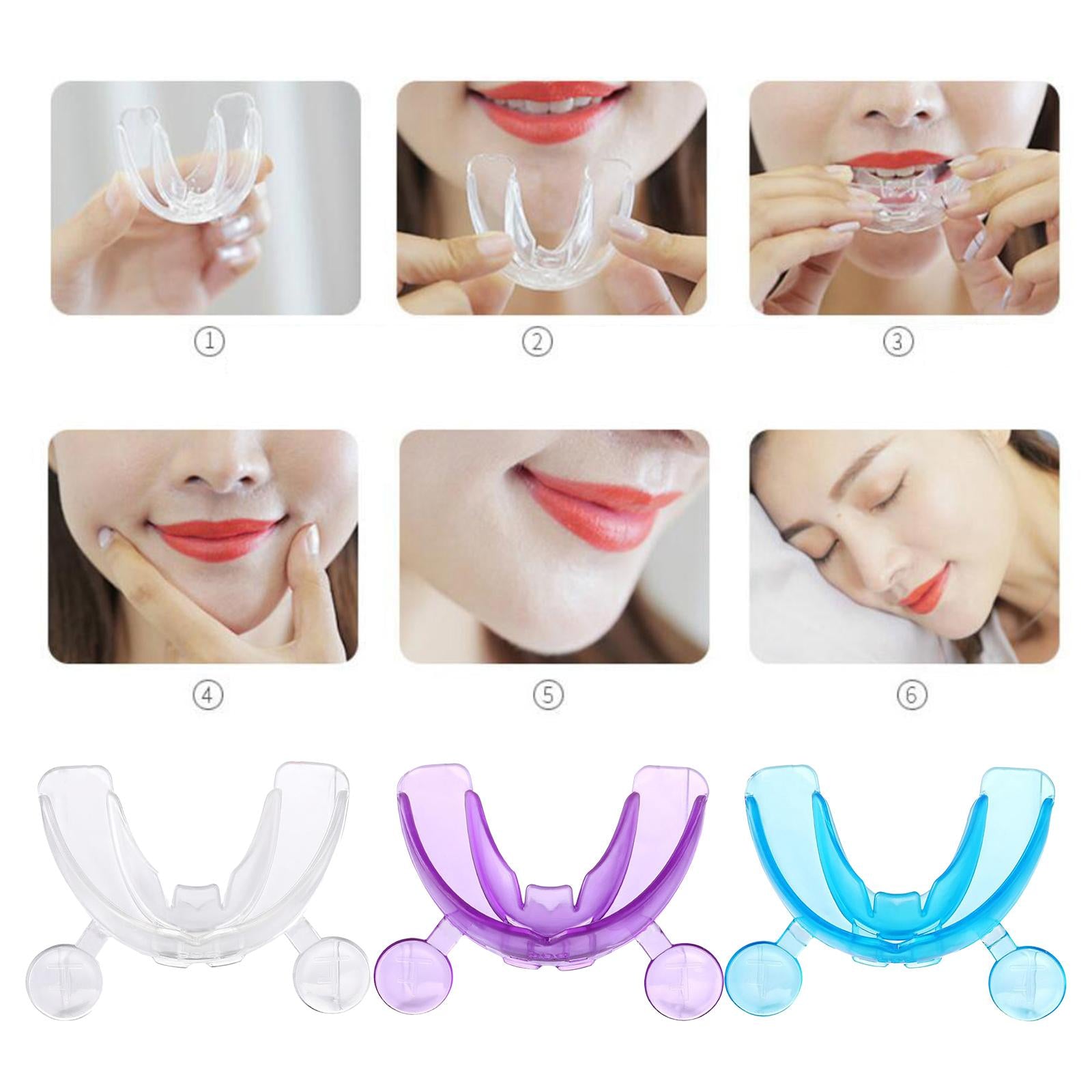 Dental Mouth Guard for Grinding Teeth Tooth Protector Night Guard Clear